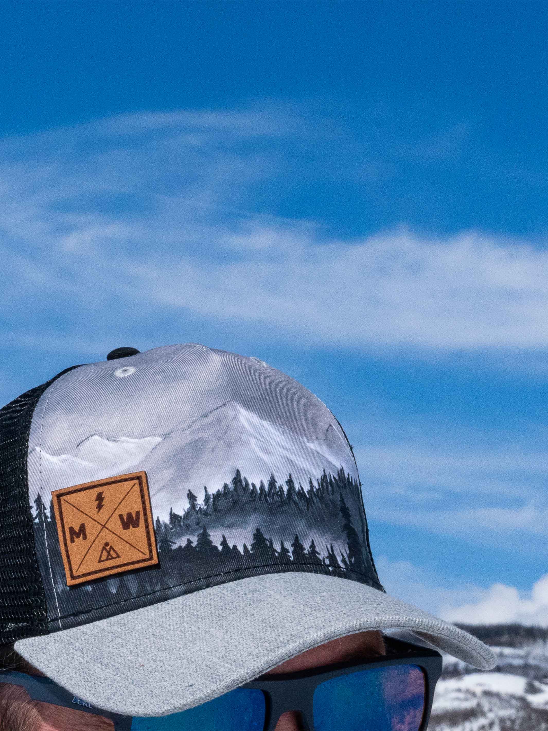Denali Trucker Hat - Adventure outdoor low profile trucker