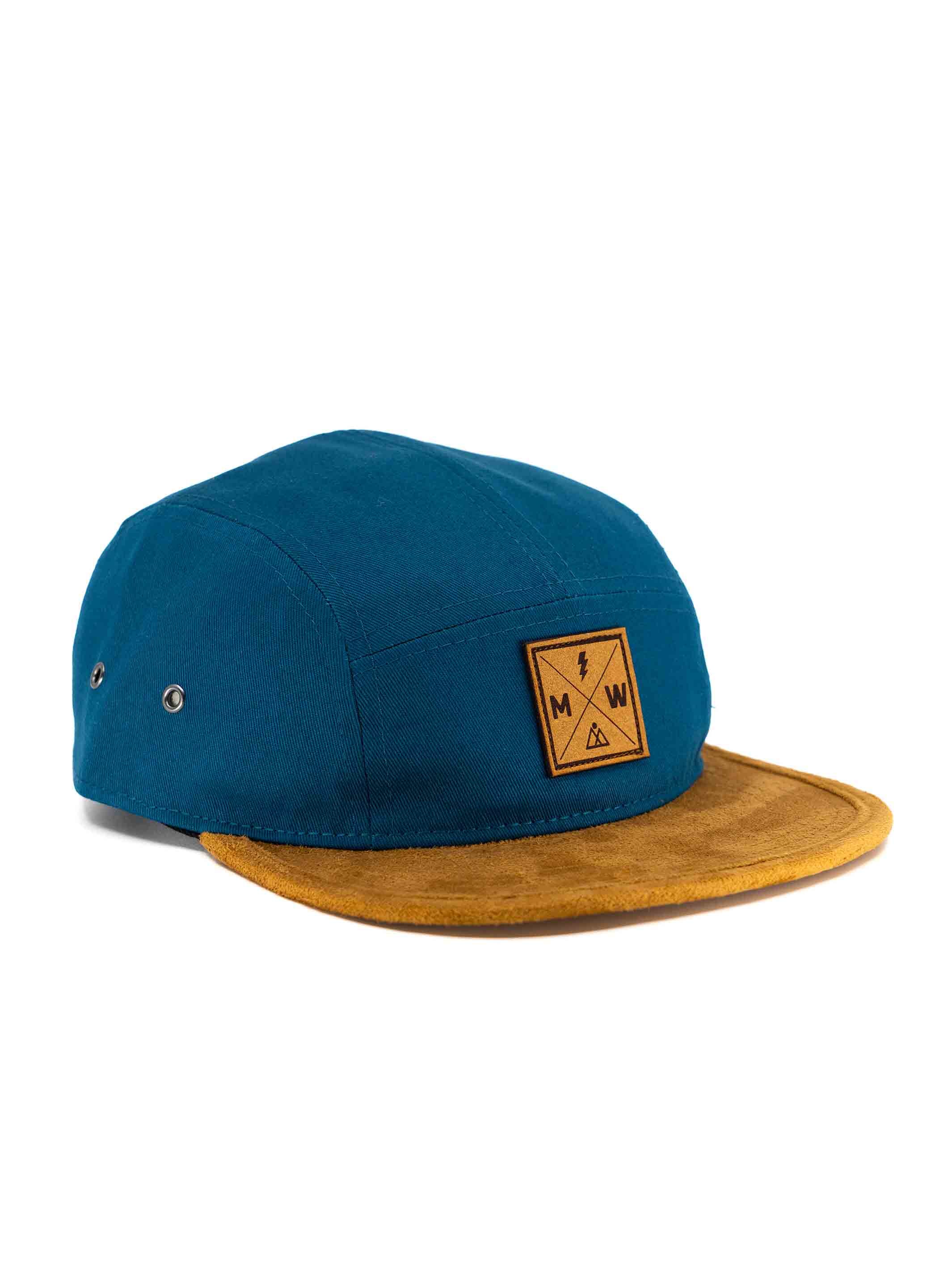 Milk X Whiskey - Microsuede Camper Hat - Team and Tan Suede - Unisex