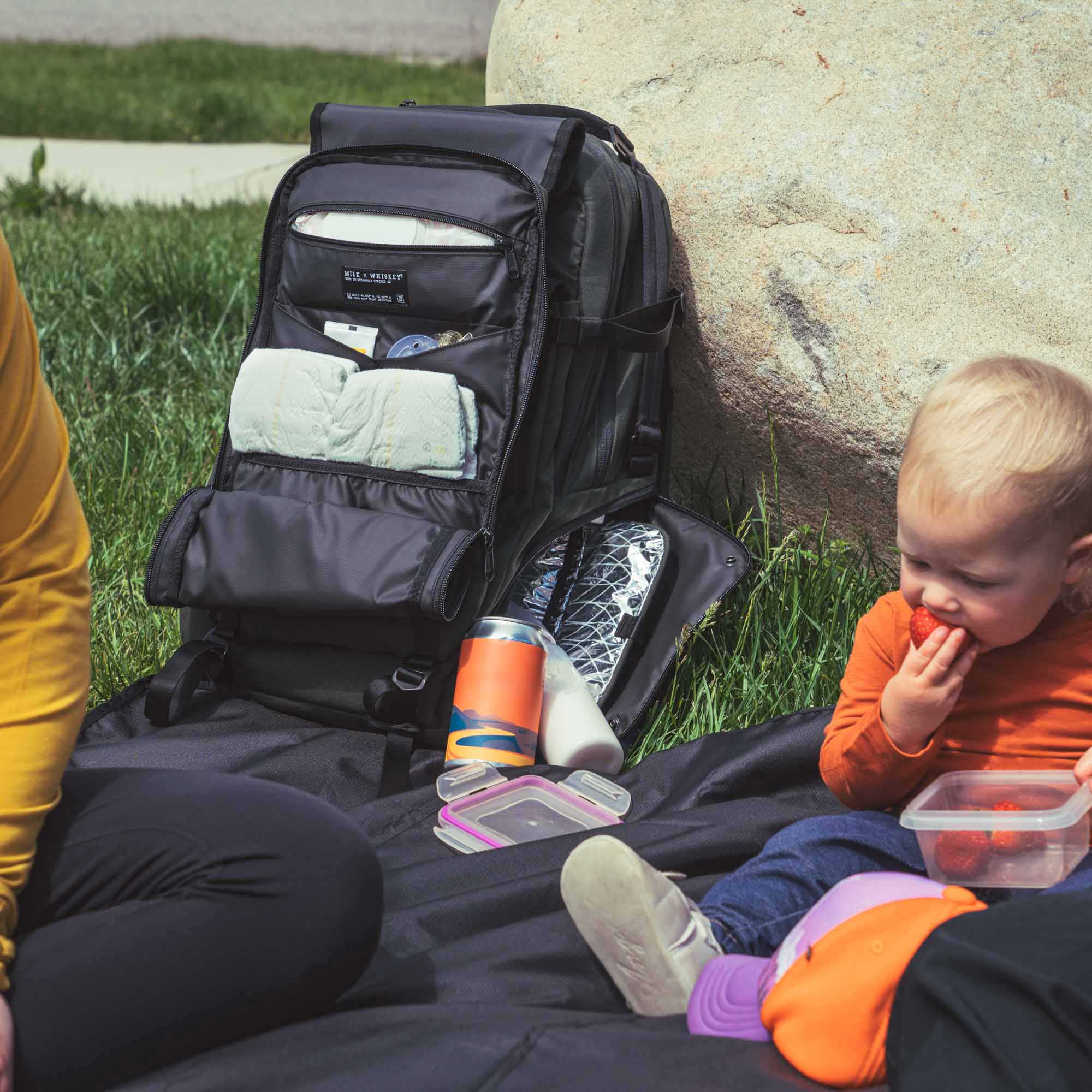 We launched the Adventure Proof Diaper Backpack on Kickstarter