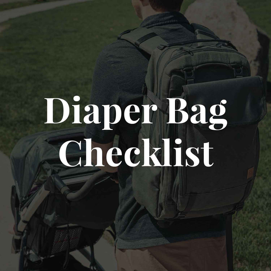 Diaper Bag Checklist What to pack in your diaper bag for newborns