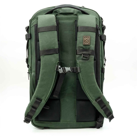 The diaper backpack has extra padding on backrest and shoulder straps and is built for comfort, the outdoors and travel