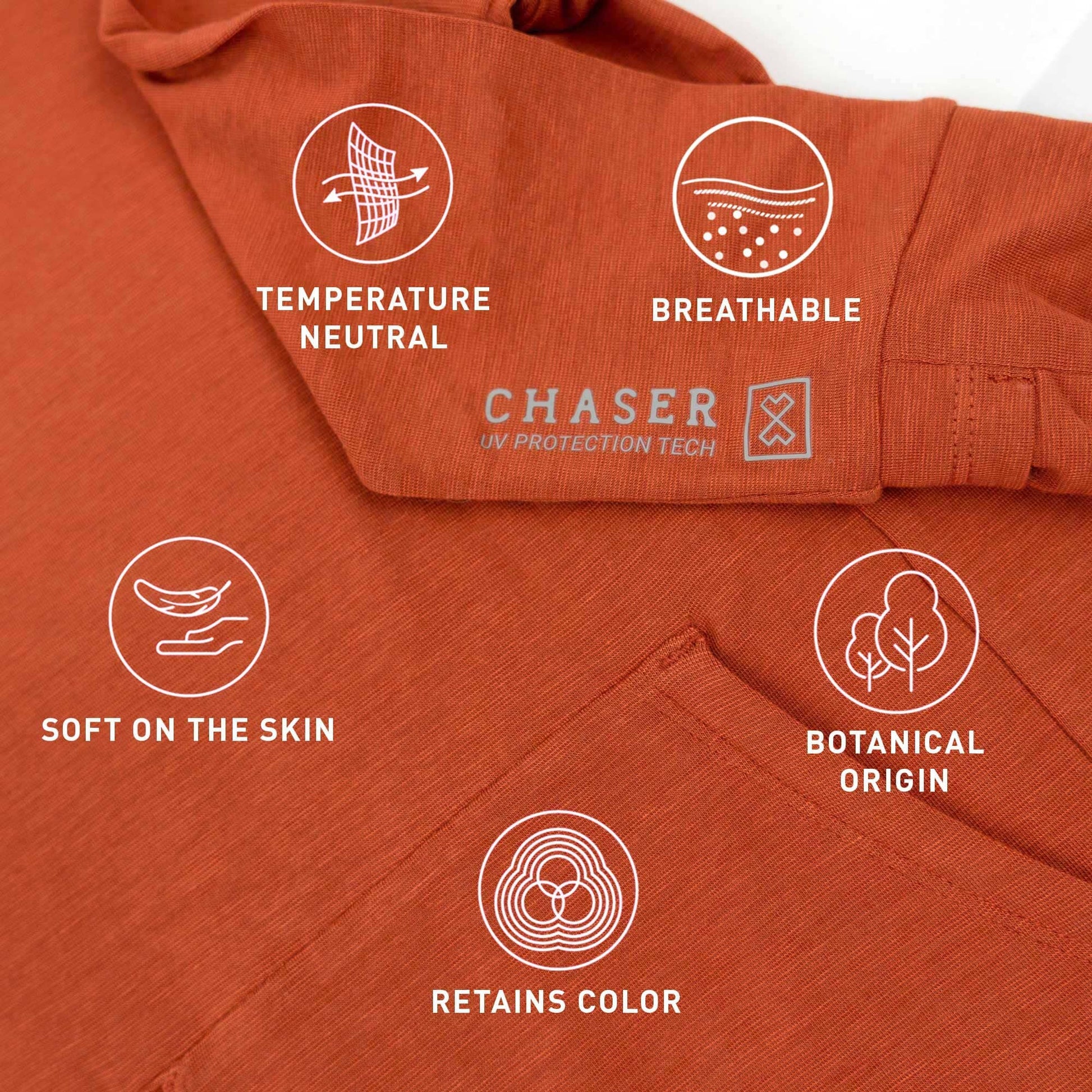 CHASER - Toddler Sun Hoodie Milk x Whiskey 