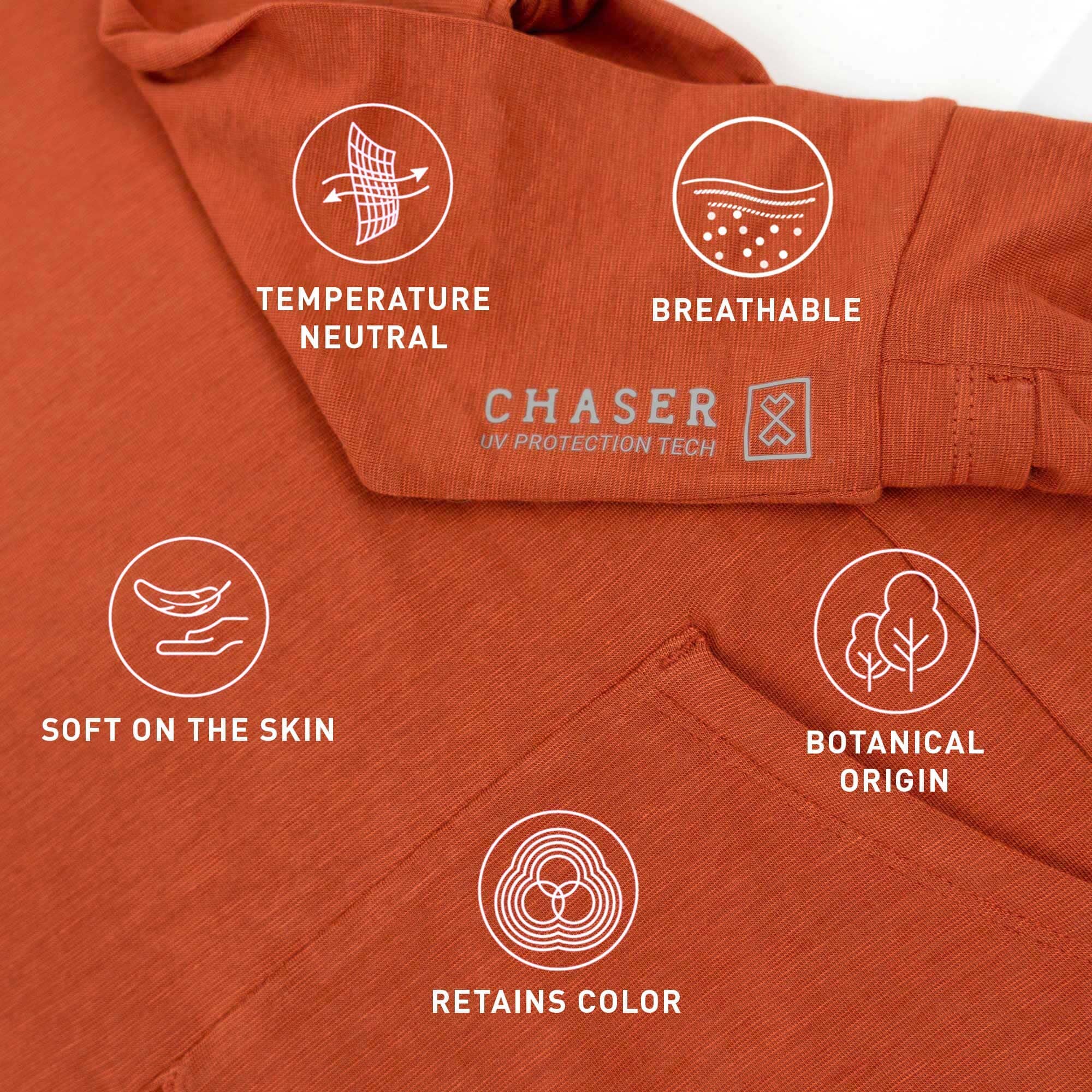 CHASER - Toddler Sun Hoodie Milk x Whiskey 