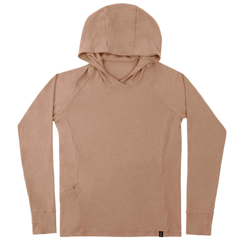 CHASER - Womens Sun Hoodie - Milk x Whiskey