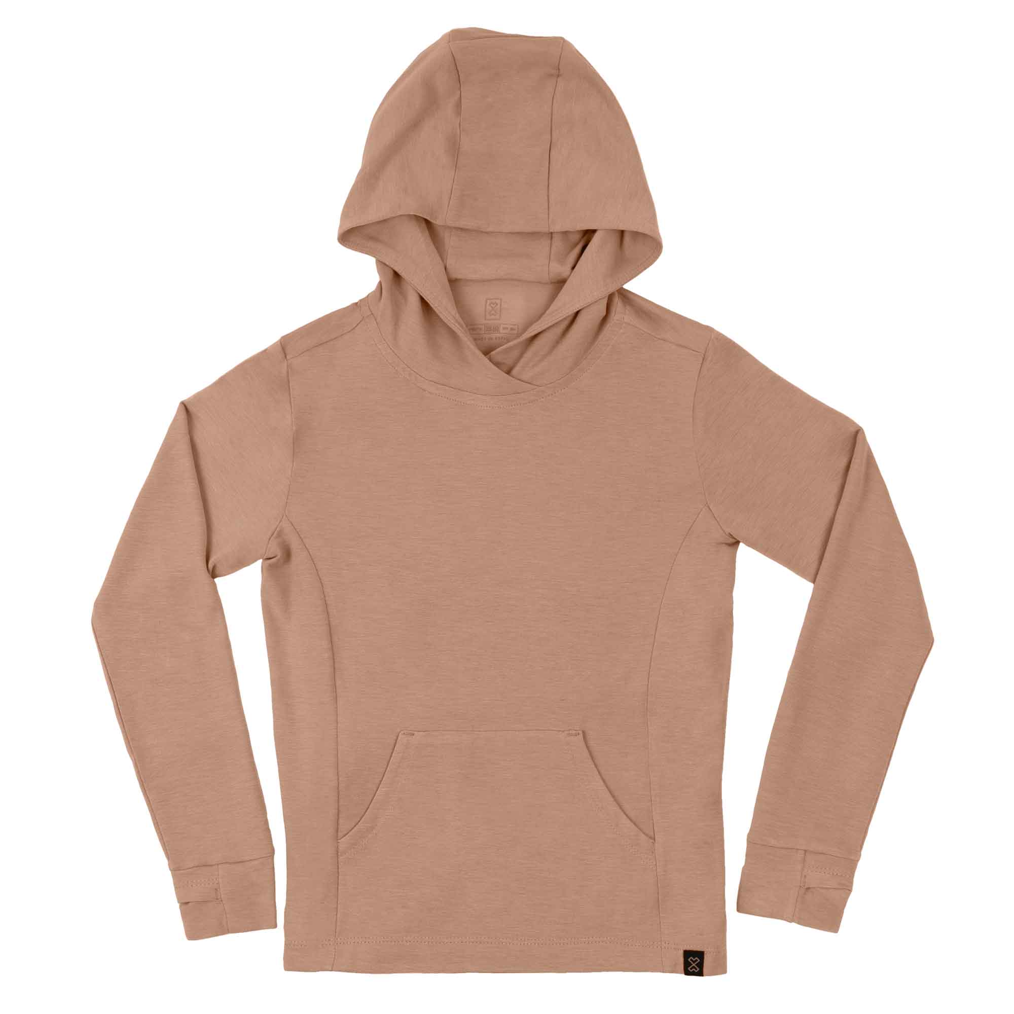 CHASER Youth UV Hoodie: Milk x Whiskey Sun Protection (2025)