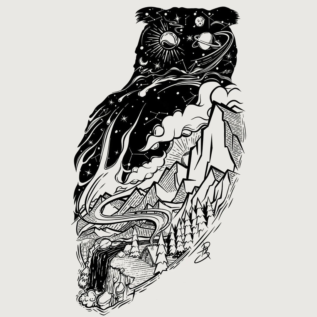 Mountain Owl - Onesie Milk x Whiskey 