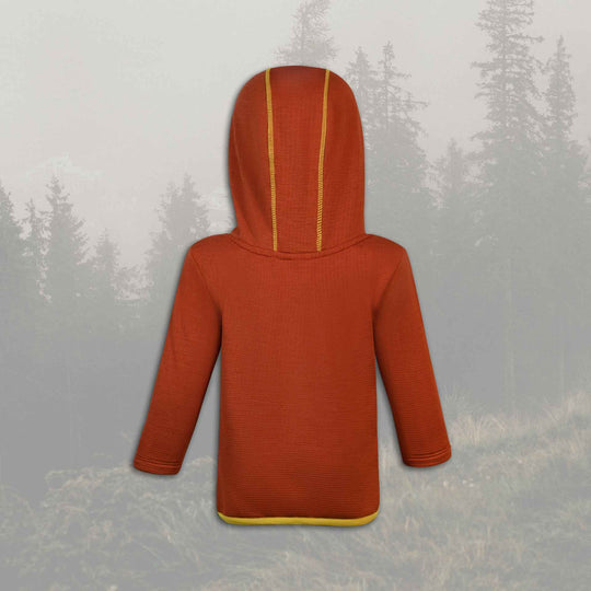 Tumbler_Baby-micro grid fleece camping-hoodie-back
