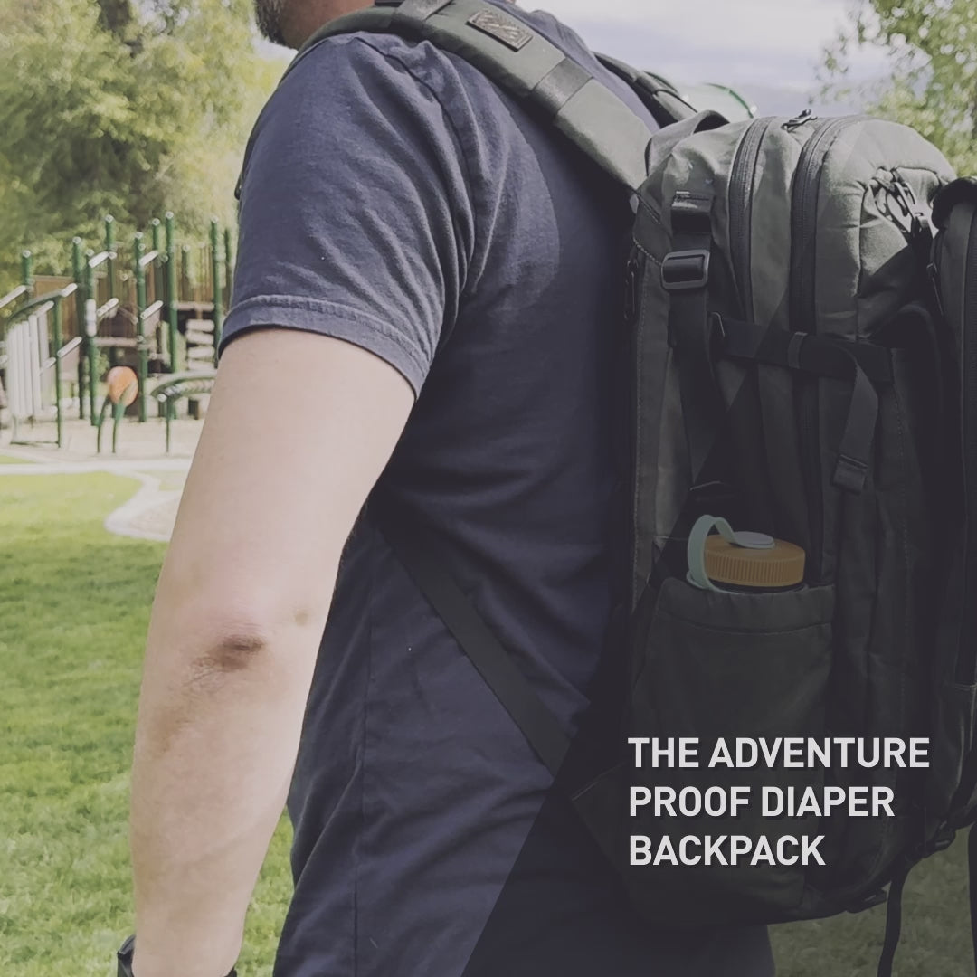 Adventure Proof Diaper Backpack Bundle