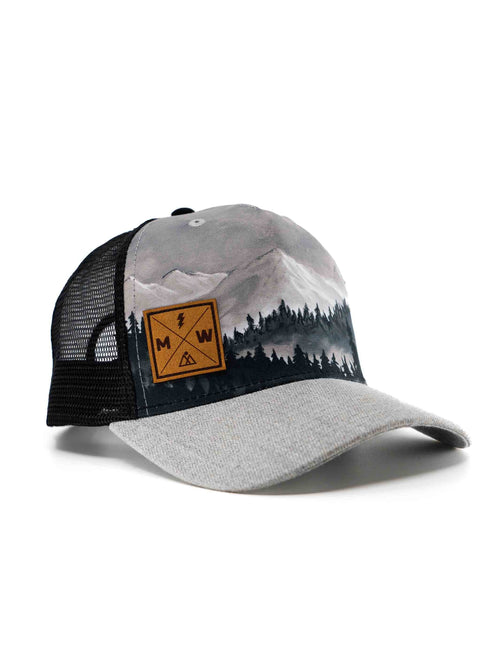 Denali Trucker Hat - Milk x Whiskey