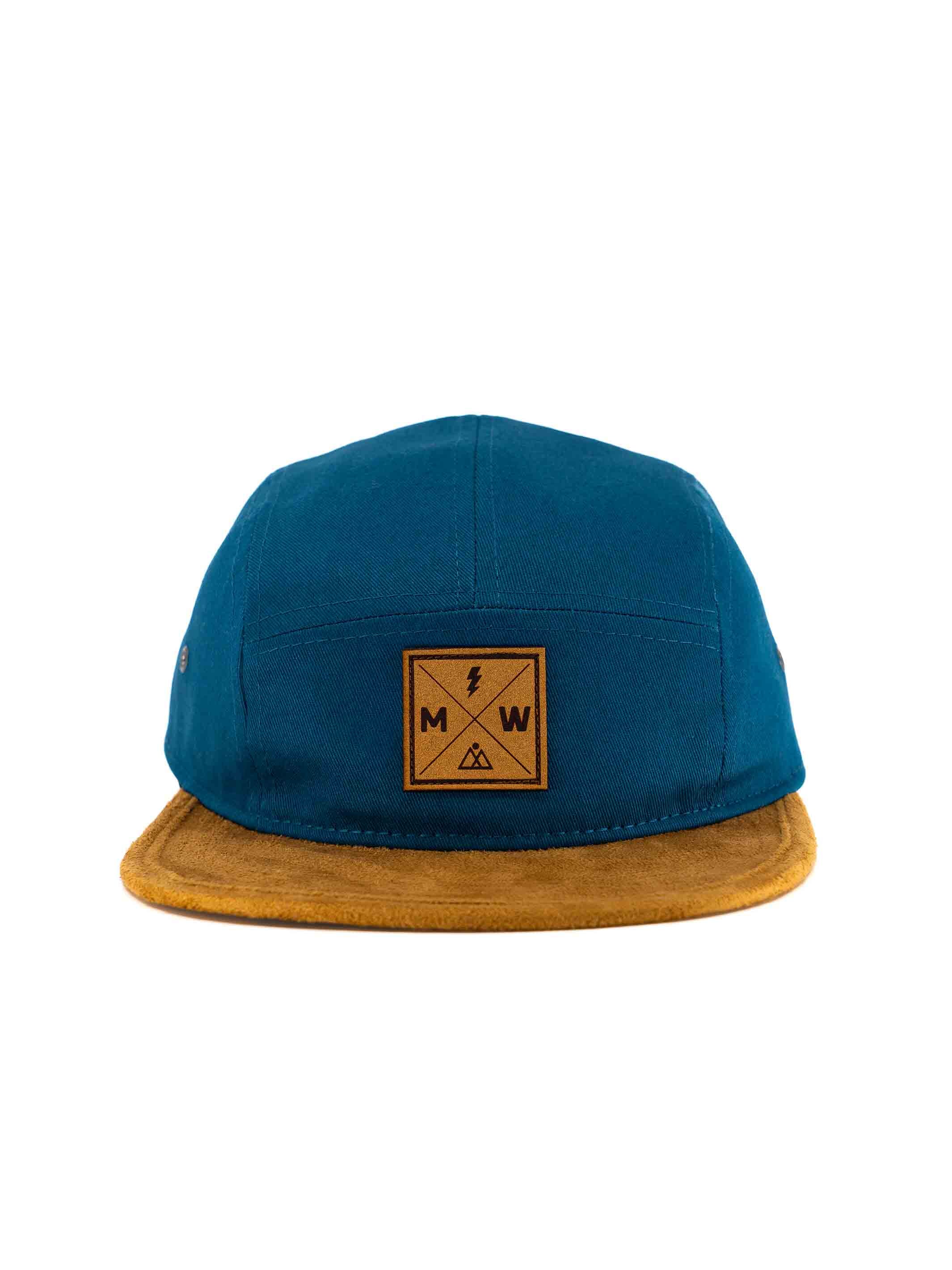 Milk X Whiskey - Microsuede Camper Hat - Team and Tan Suede - Unisex