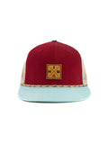 Parajumper Flat Brim Trucker - Milk x Whiskey