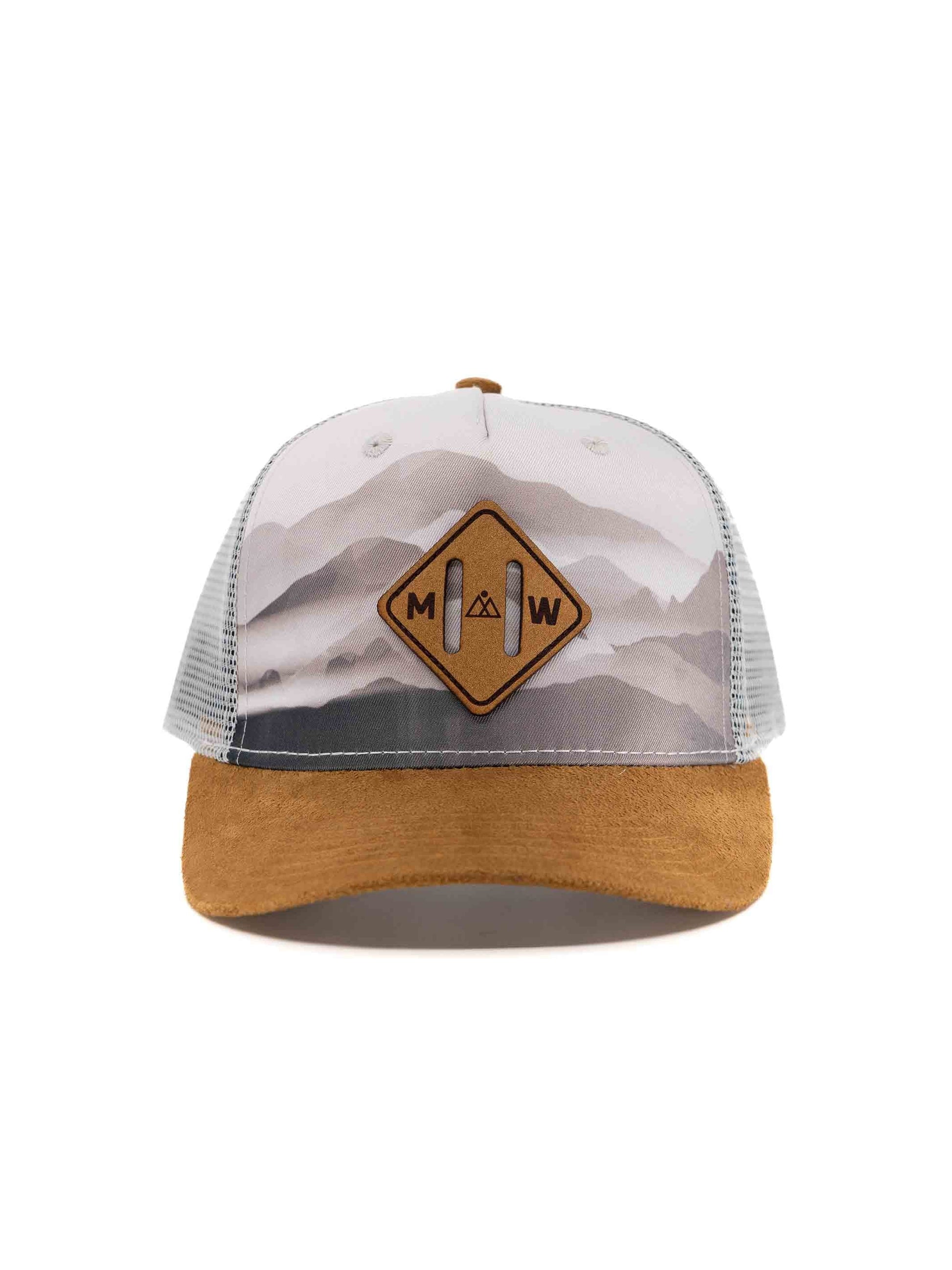Milk X Whiskey - Youth Ranges Trucker - Microsuede Brim - Grey