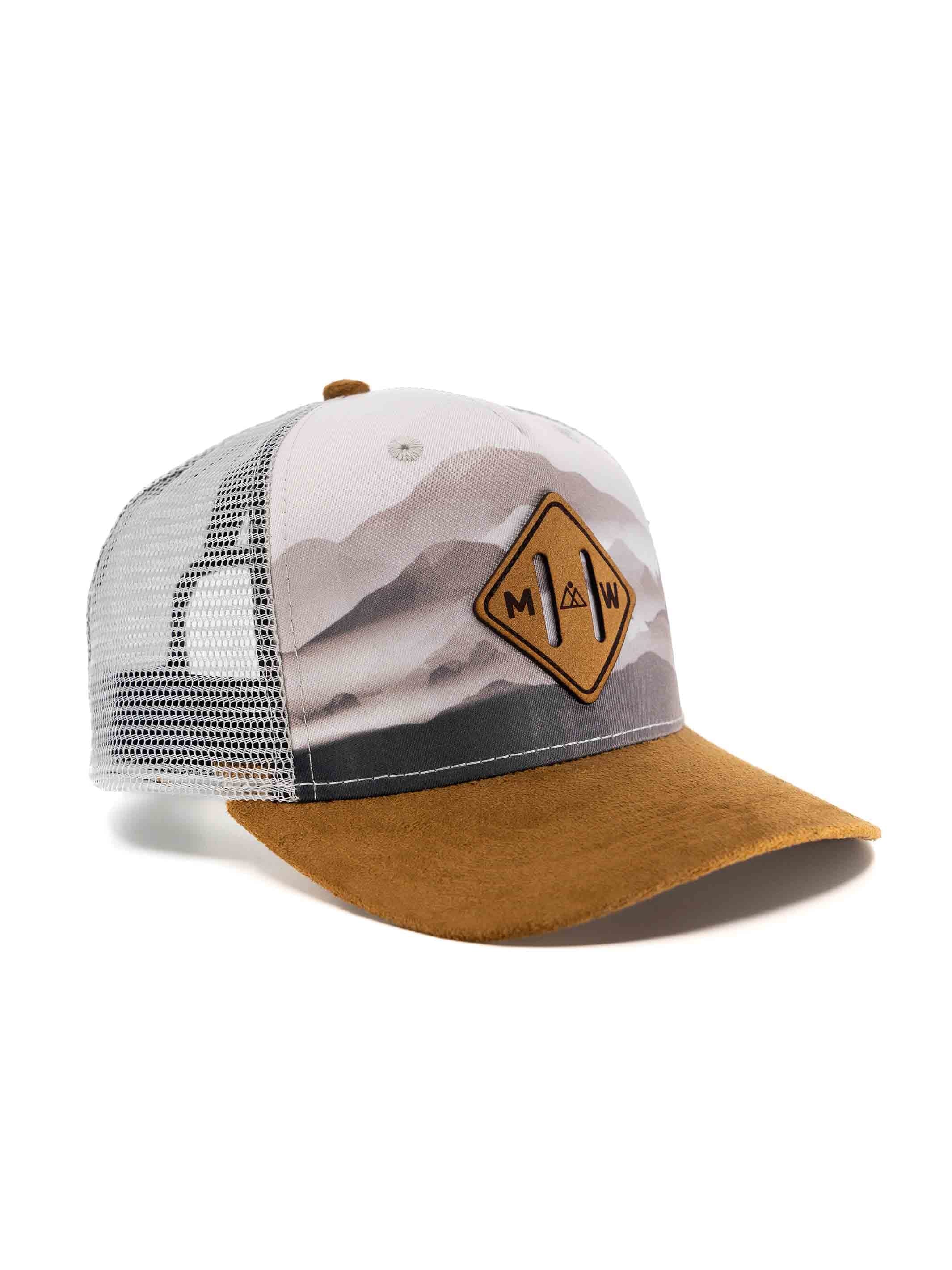Milk X Whiskey - Youth Ranges Trucker - Microsuede Brim - Grey