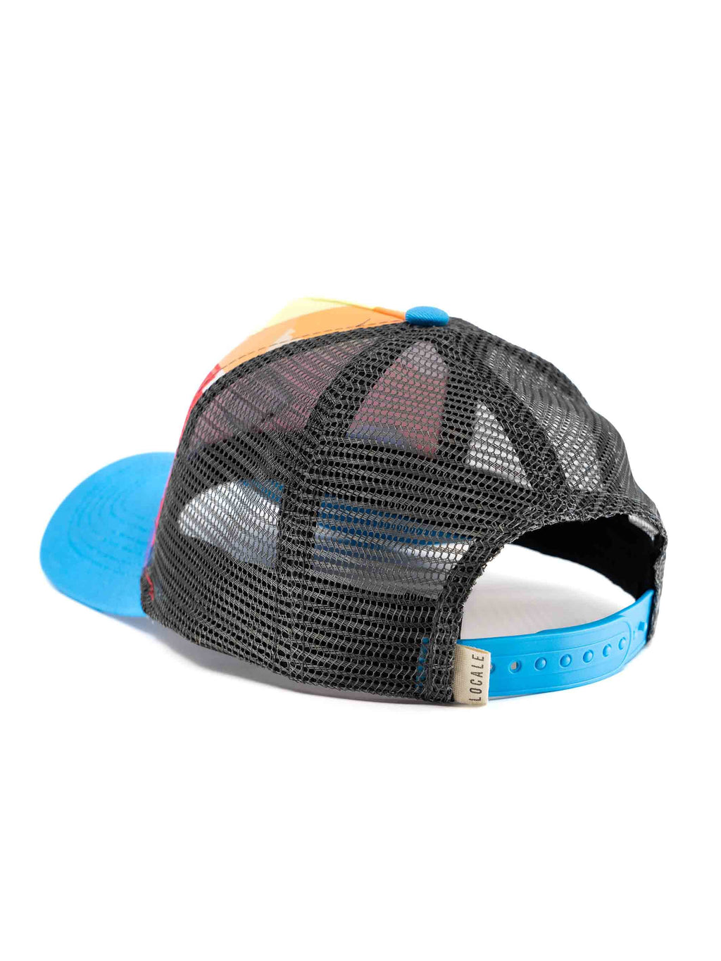 Milk X Whiskey - Youth Sunset Ranges Trucker Hat - Pink and Grey