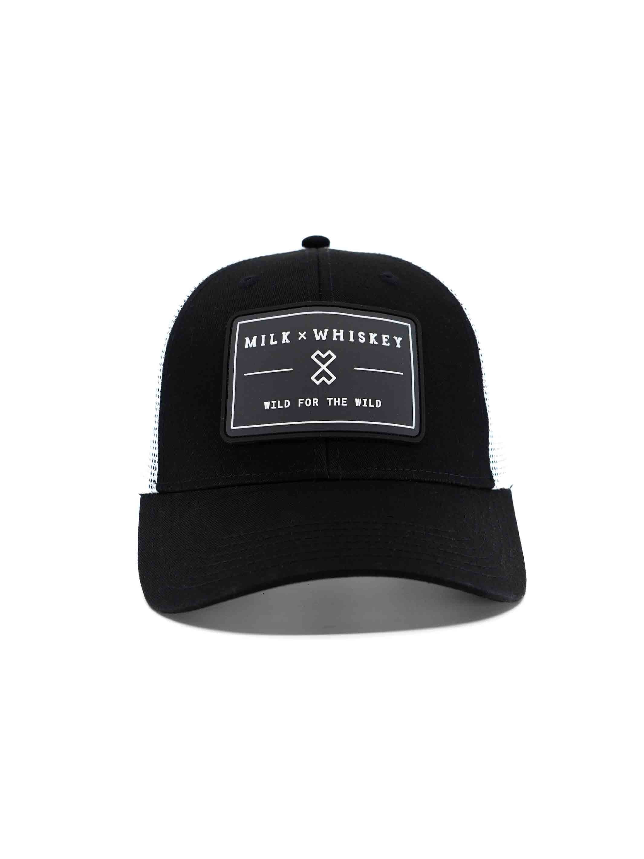 Milk X Whiskey - Wild For The Wild - Low Pro Trucker - Black - Unisex