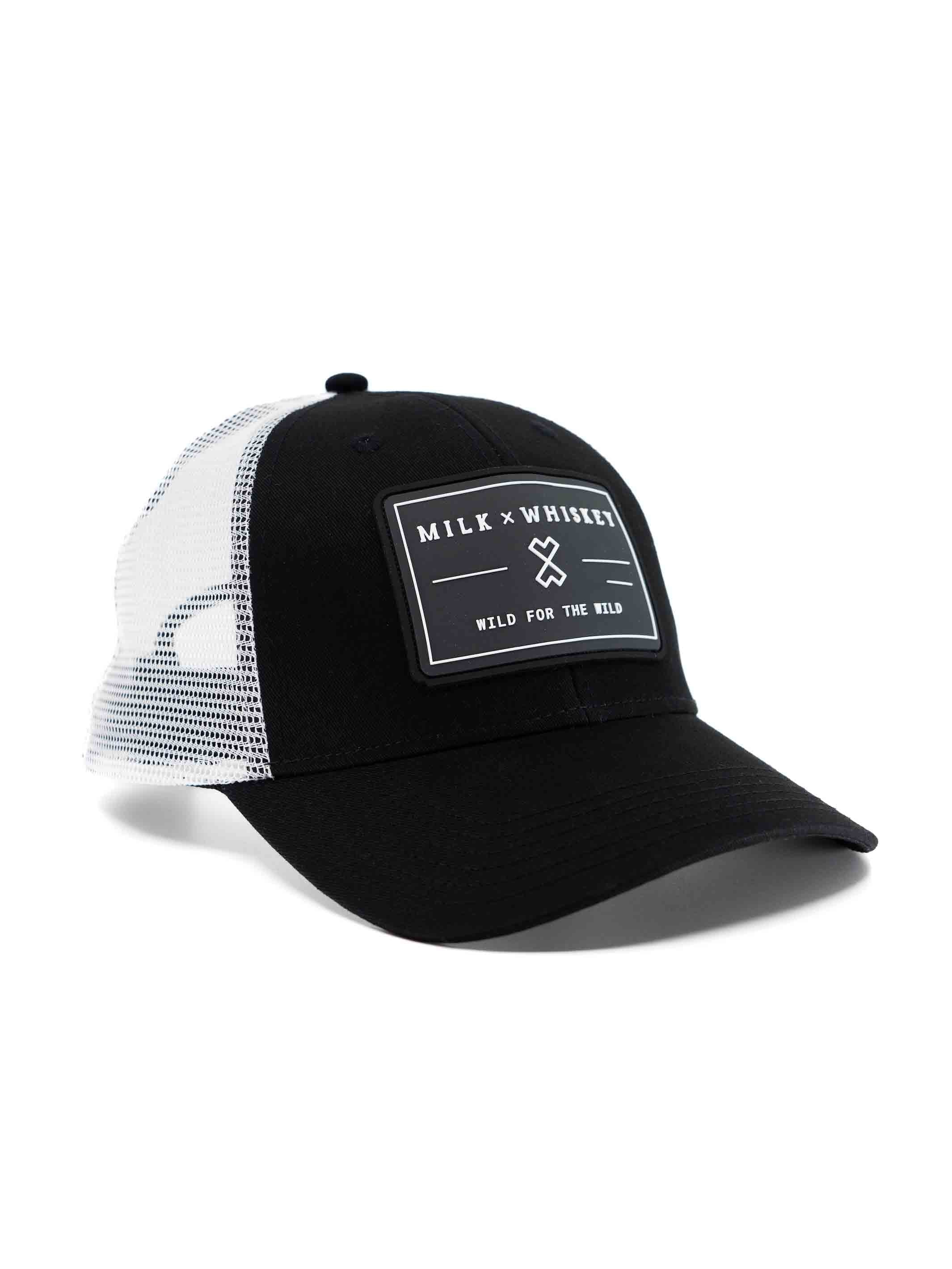 Milk X Whiskey - Wild For The Wild - Low Pro Trucker - Black - Unisex