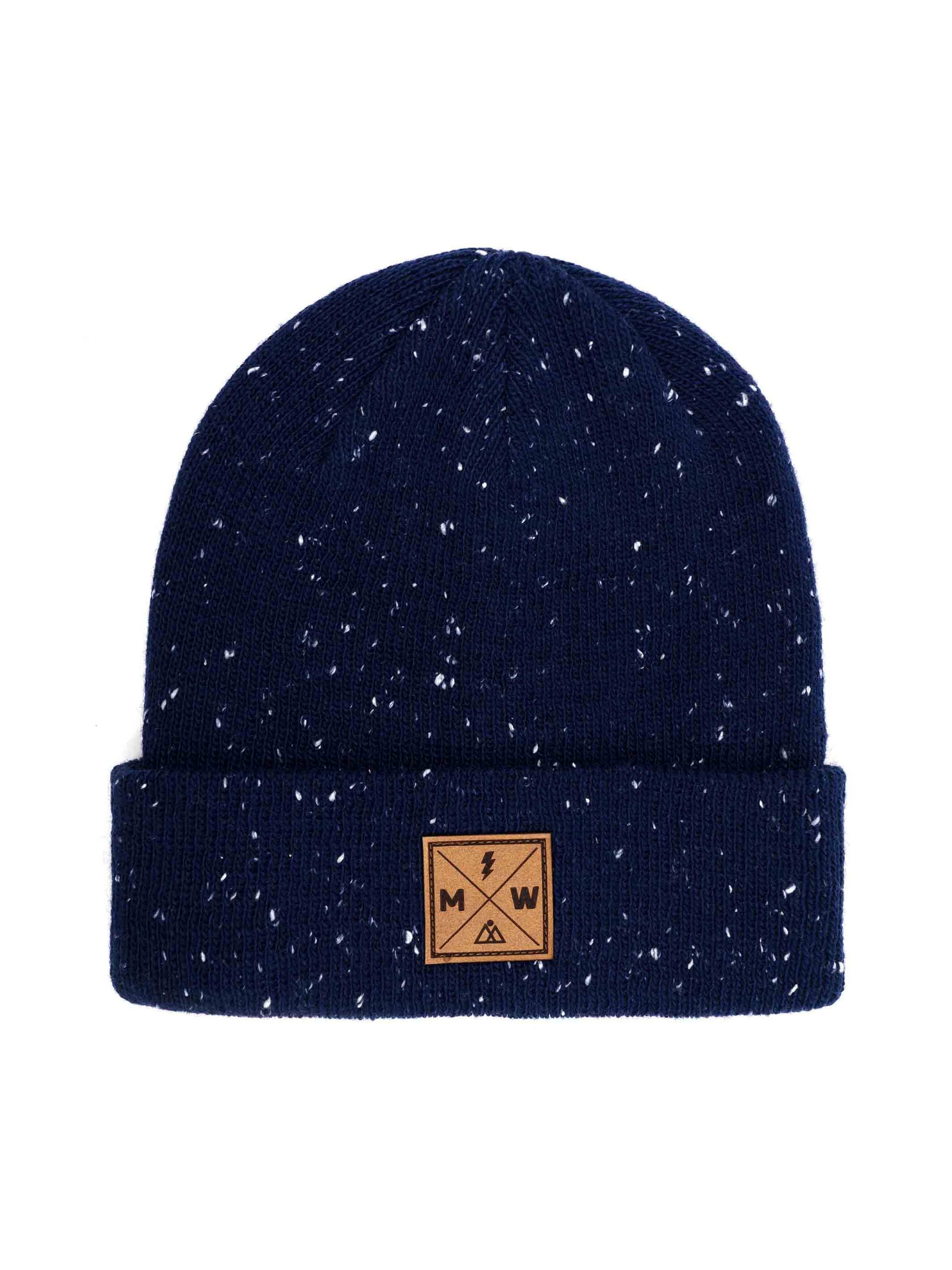 Milk X Whiskey - Powered by Nature - Daily Pine Beanie - Navy