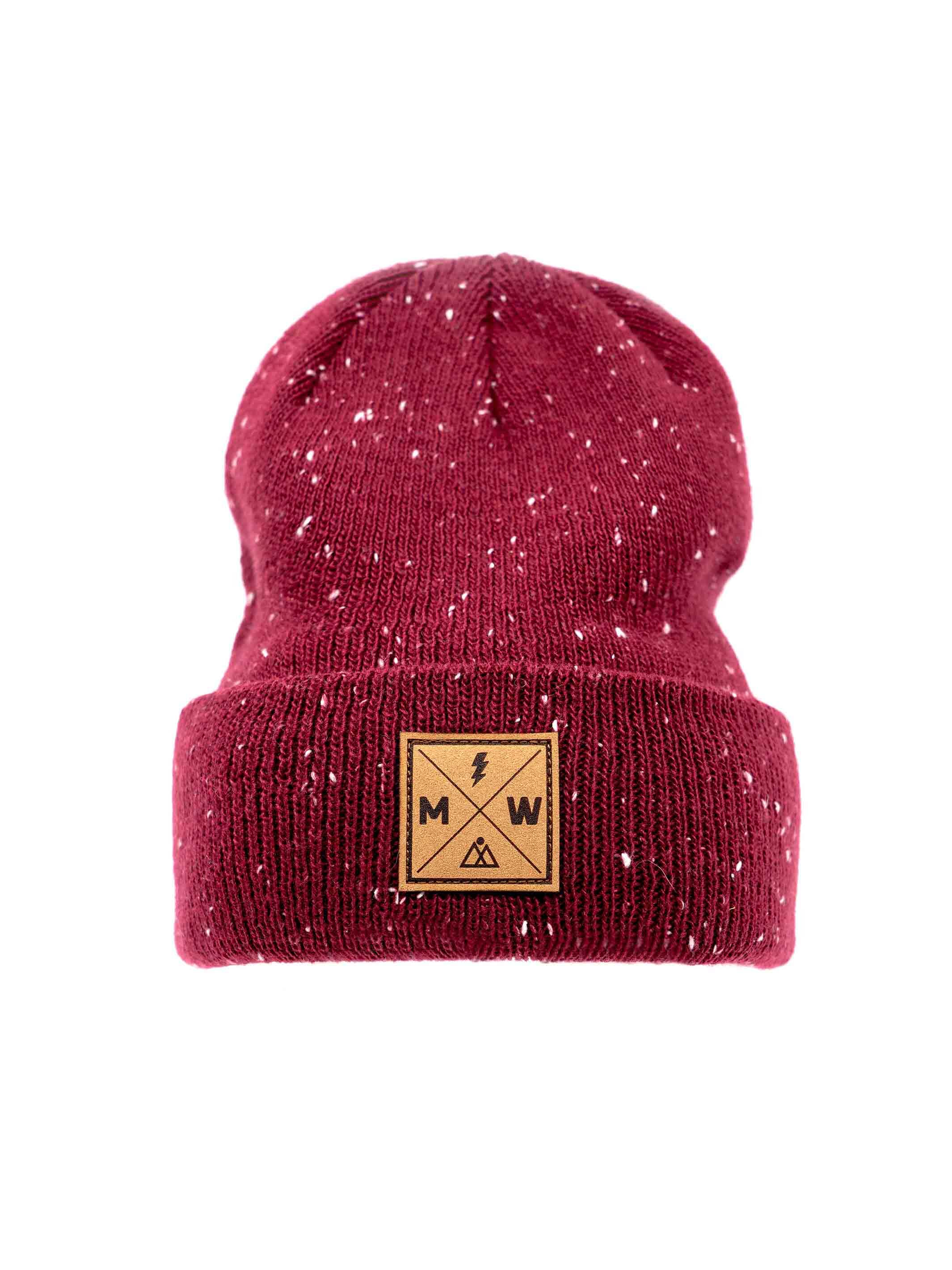 Milk X Whiskey - Powered by Nature - Daily Pine Beanie - Cabernet
