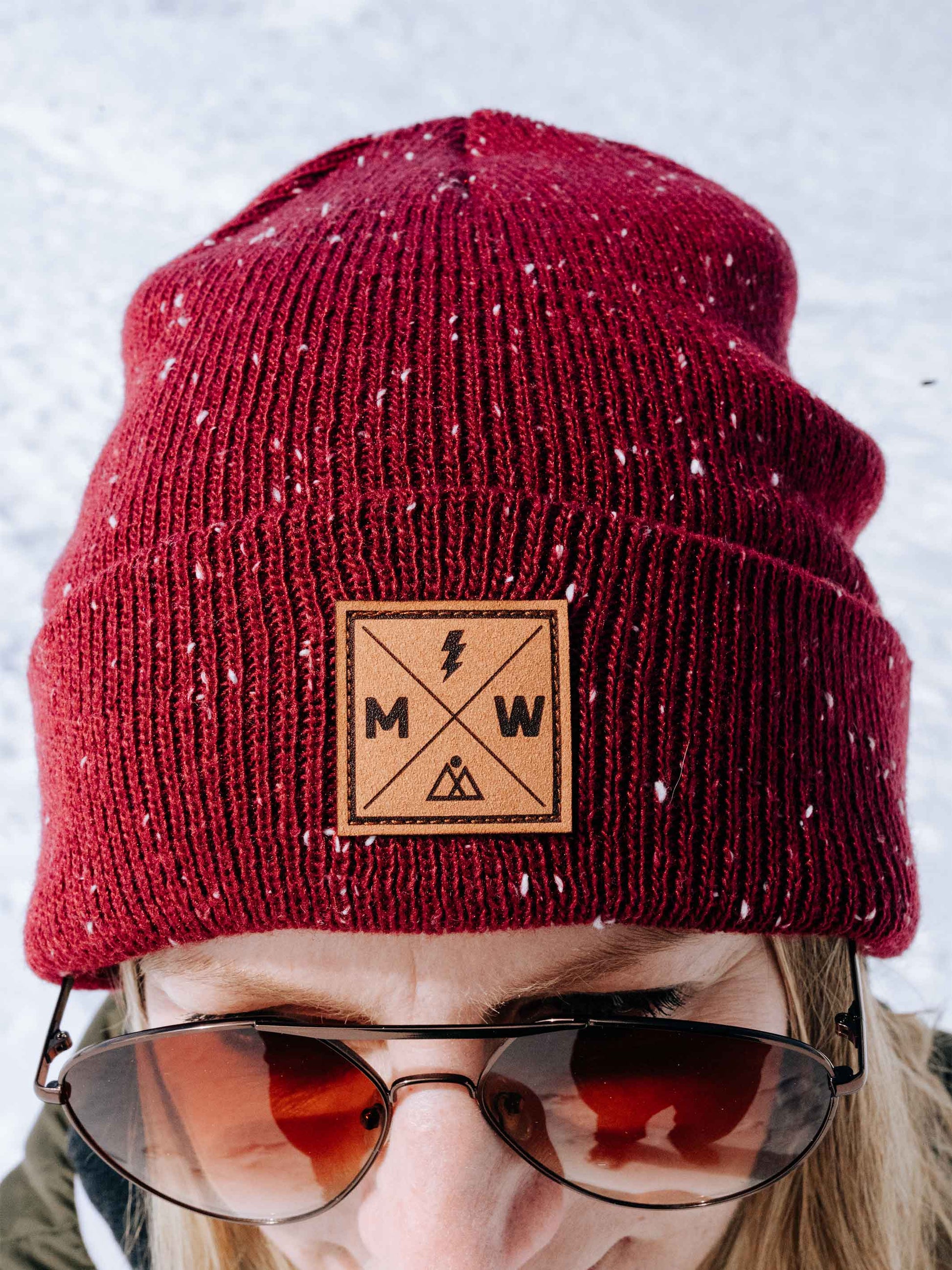 Milk X Whiskey - Powered by Nature - Daily Pine Beanie - Cabernet
