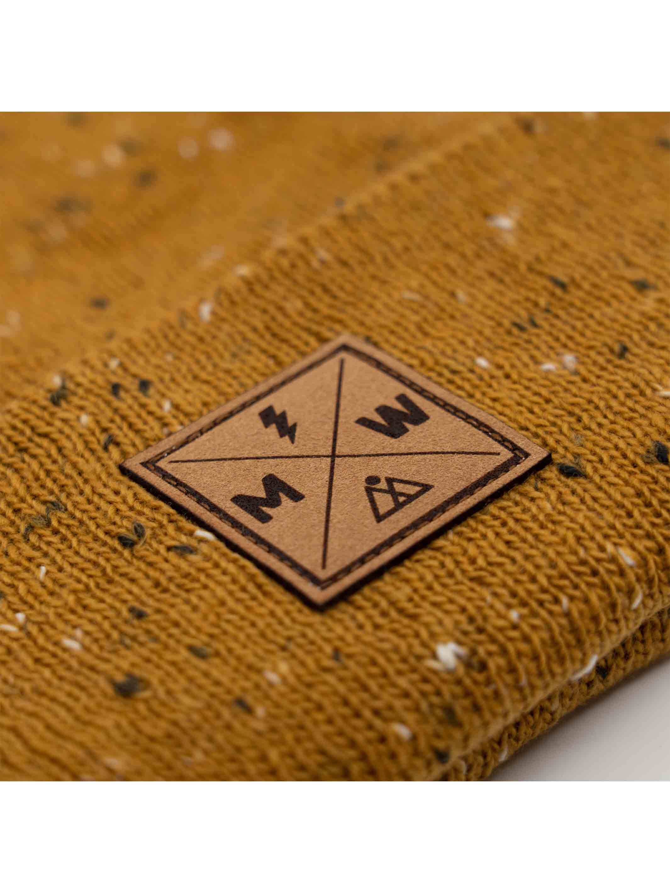Milk X Whiskey - Powered by Nature - Daily Pine Beanie - Mustard
