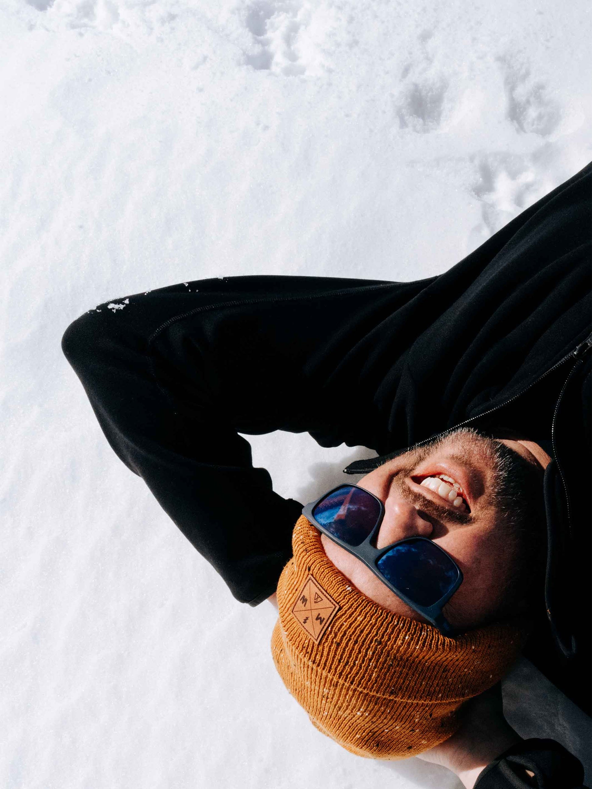 Milk X Whiskey - Powered by Nature - Daily Pine Beanie - Mustard