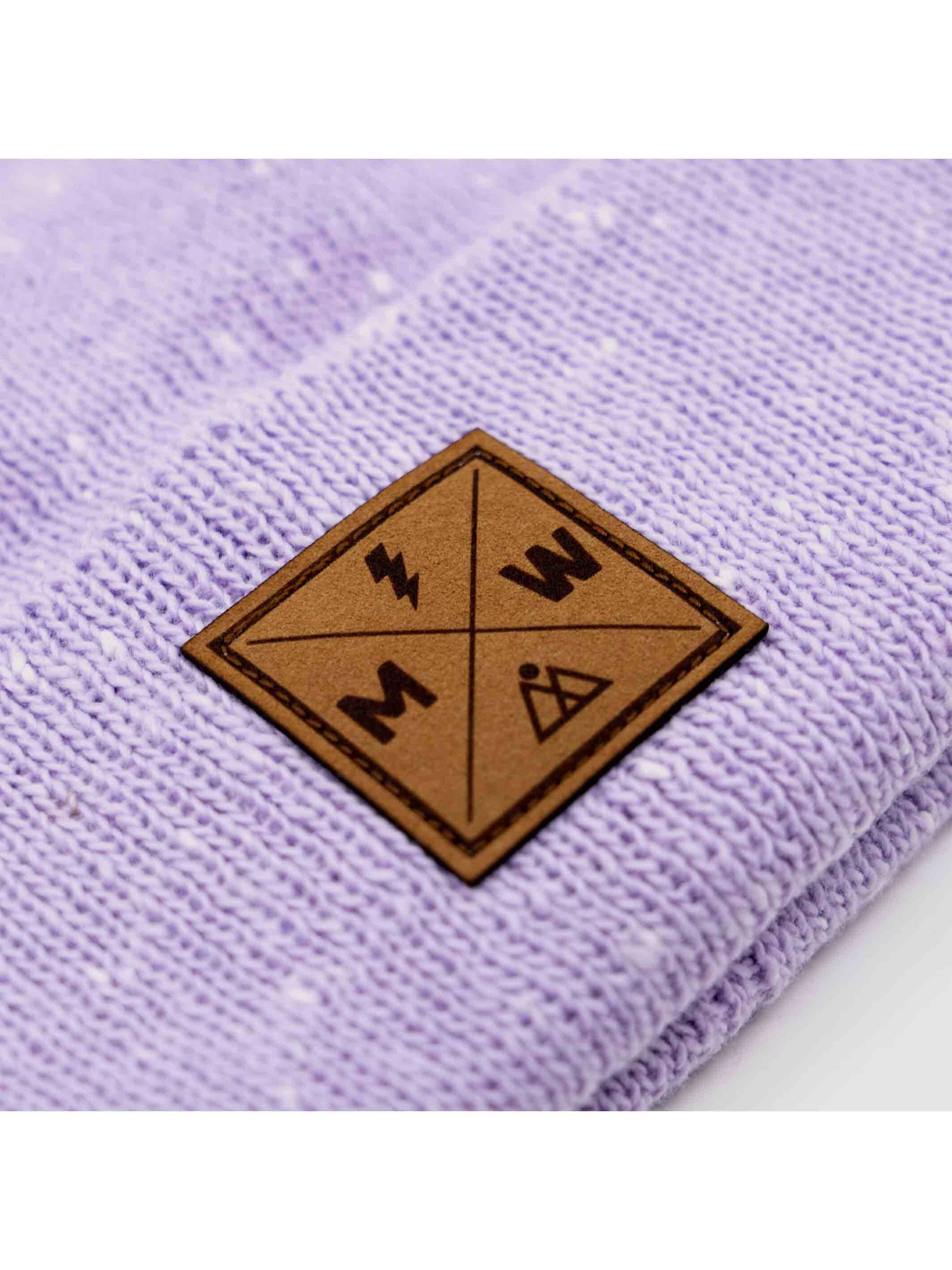 Milk X Whiskey - Powered by Nature - Daily Pine Beanie - Lilac