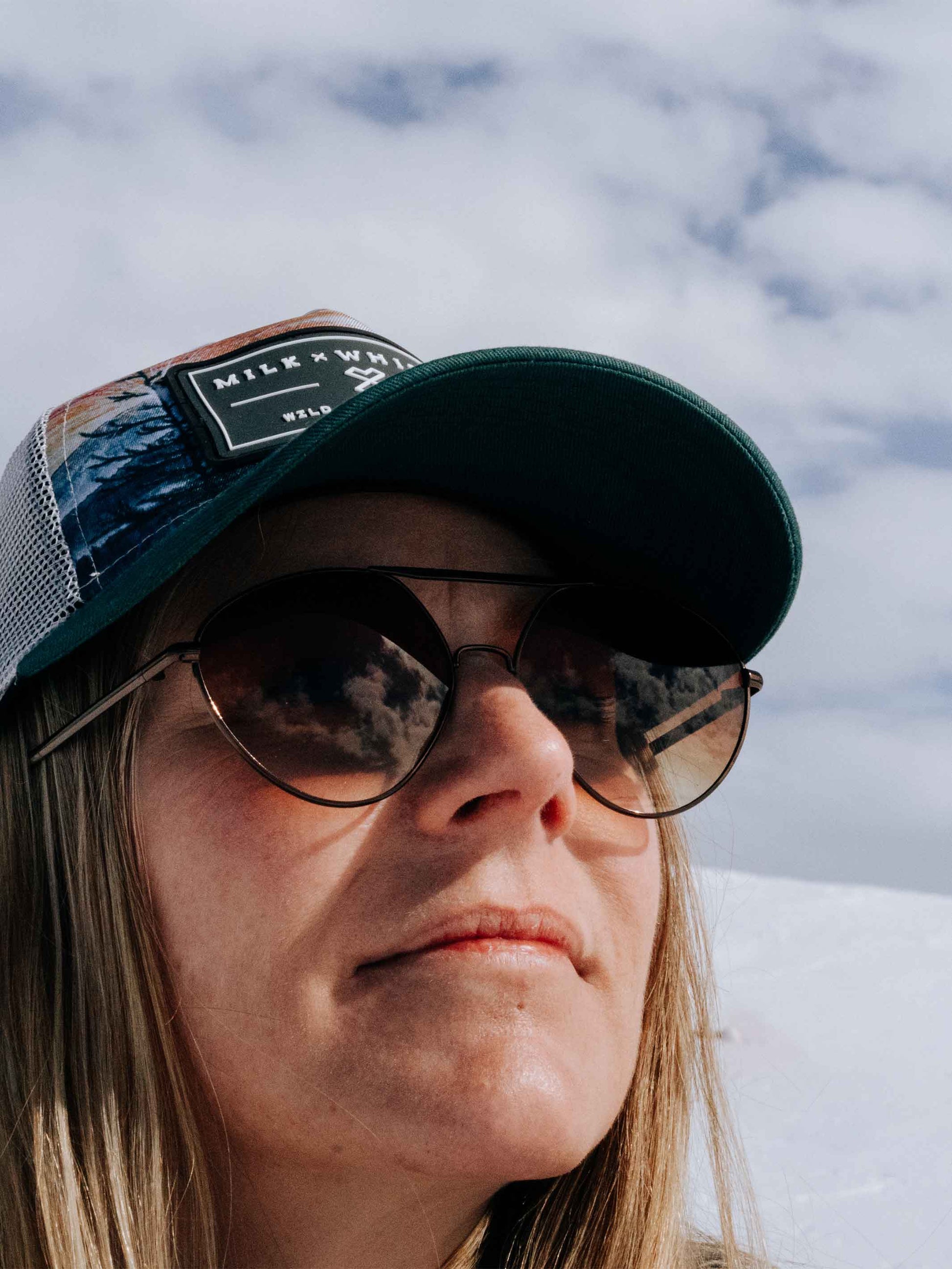 Milk X Whiskey - Wild For The Wild - Low Pro Trucker - Taiga Forest - Unisex
