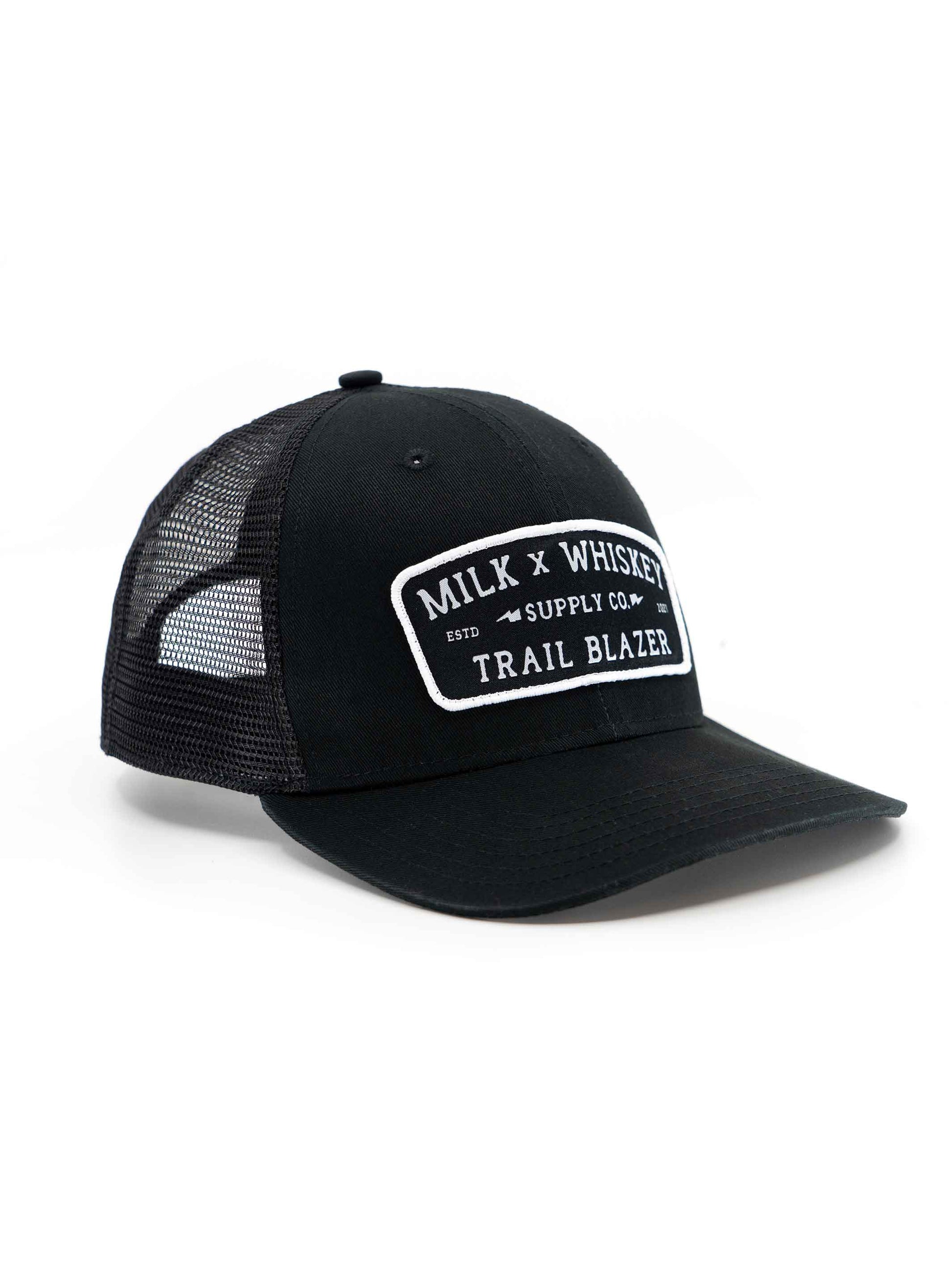 Milk X Whiskey - Trailblazer Blackout Flat Brim