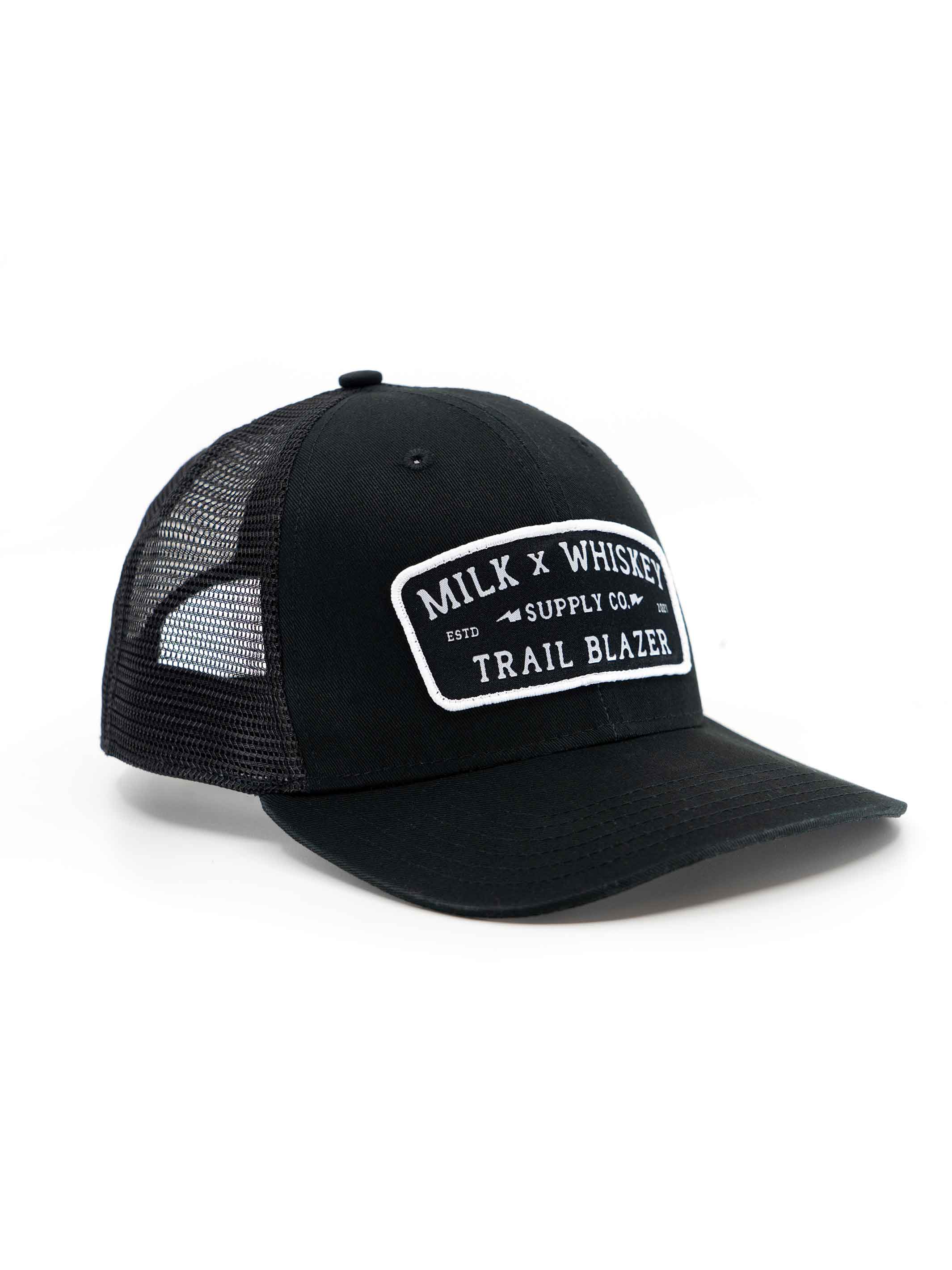Milk X Whiskey - Trailblazer Blackout Flat Brim