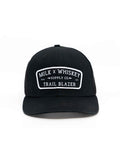 Trailblazer Blackout Flat Brim - Milk x Whiskey