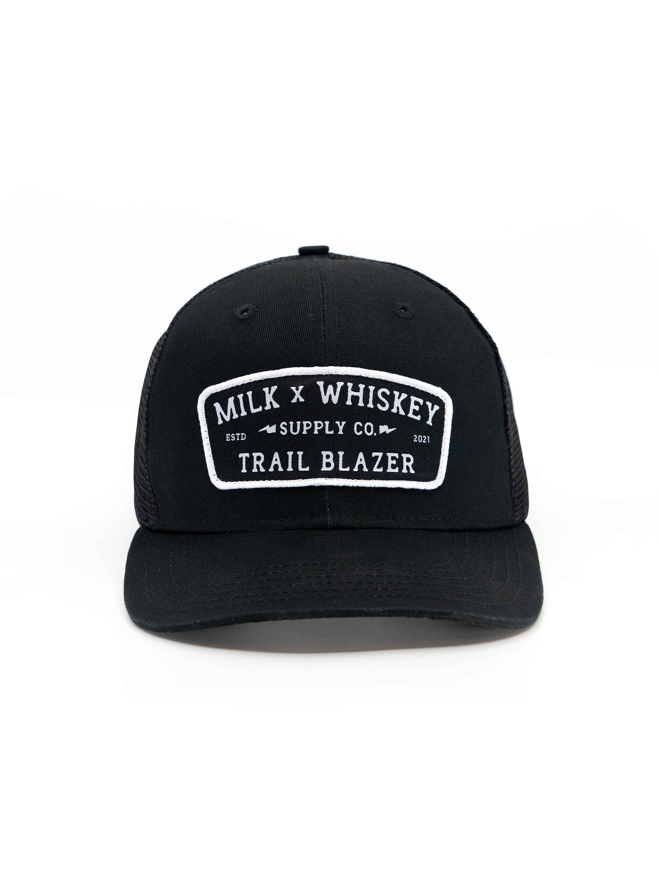Milk X Whiskey - Trailblazer Blackout Flat Brim