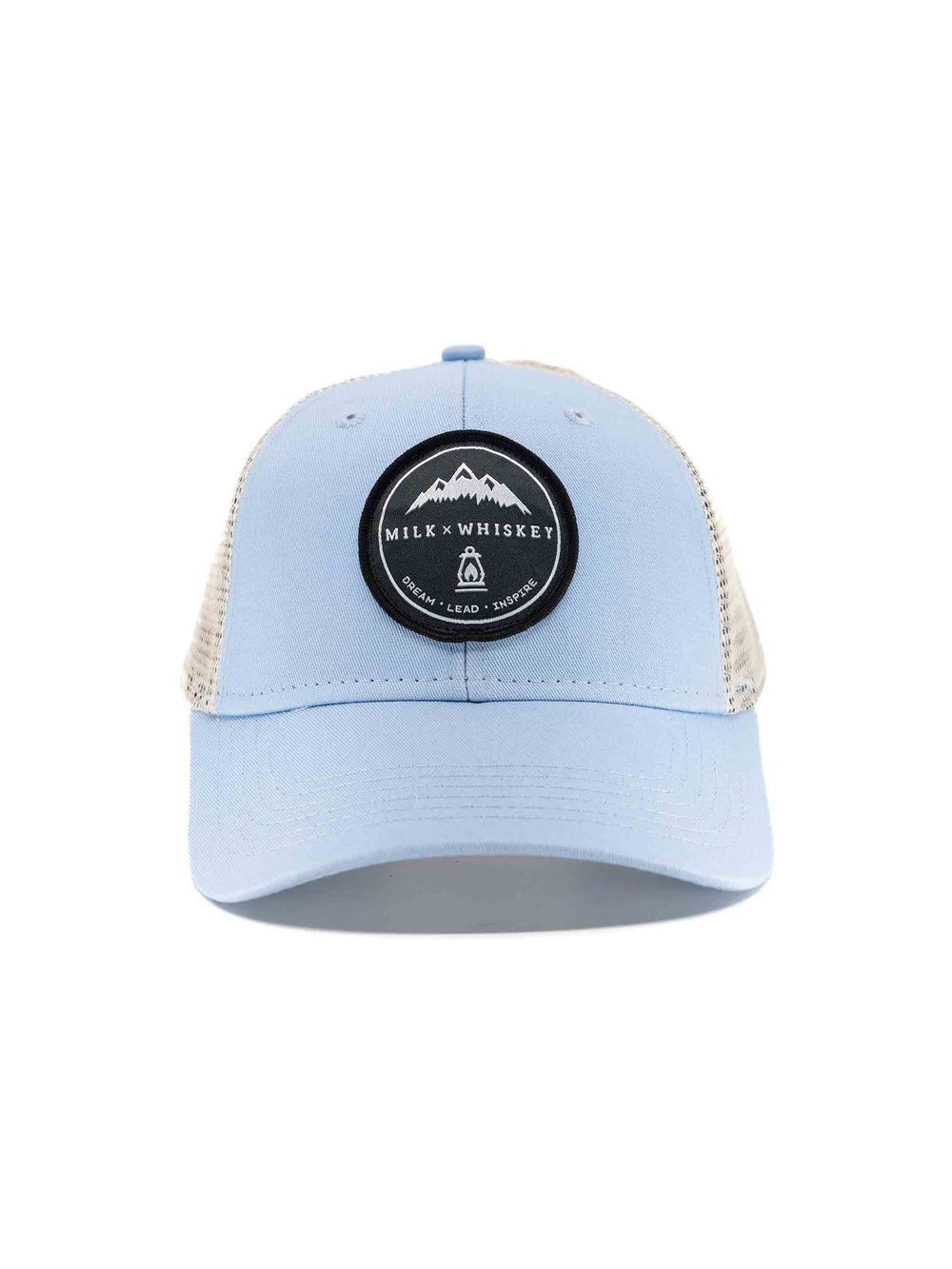 Milk X Whiskey - Guide Low Pro Trucker - Ice Stone Patch Hat