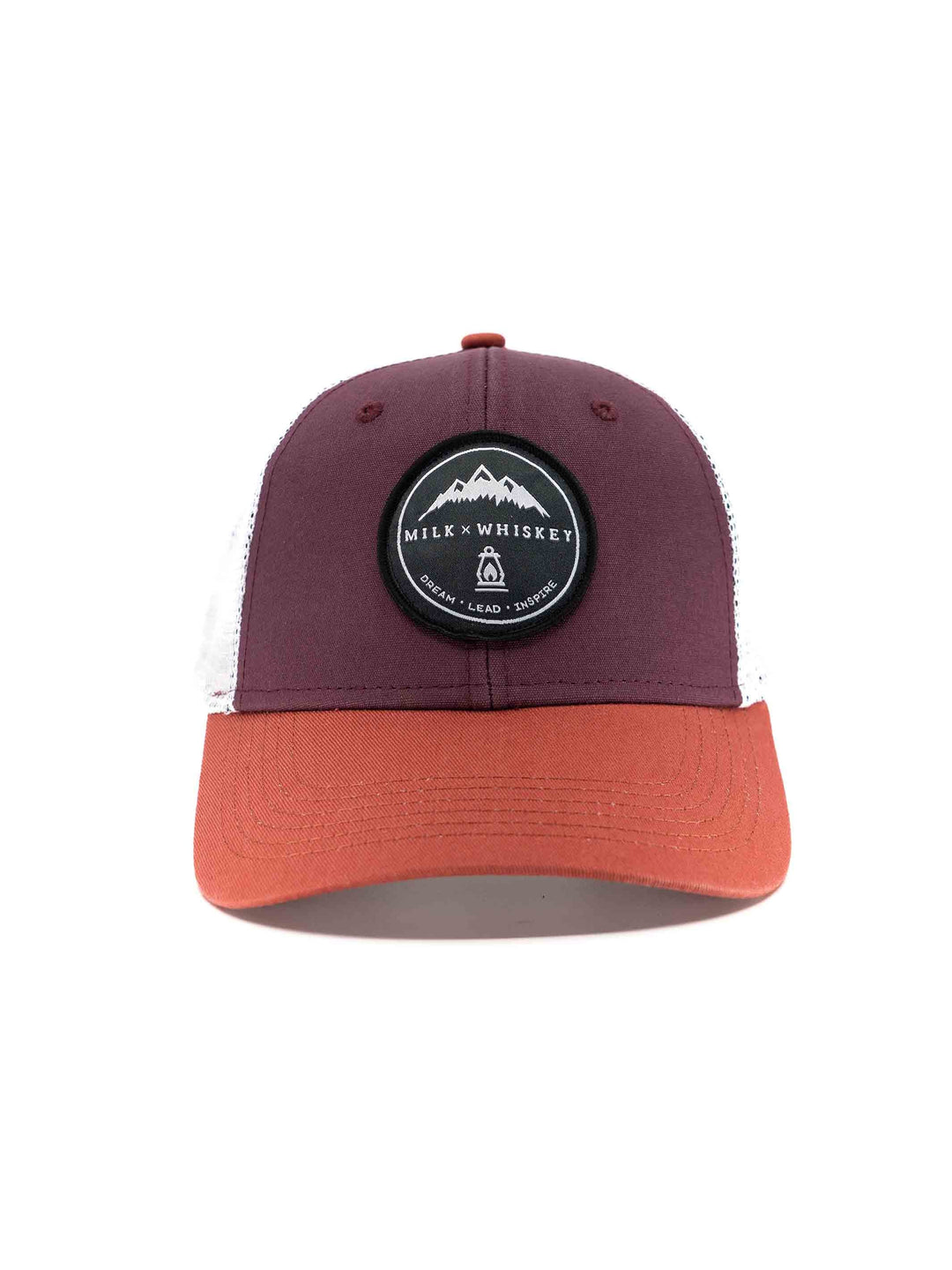 Milk X Whiskey - Guide Low Pro Trucker - Port Clay Patch Hat
