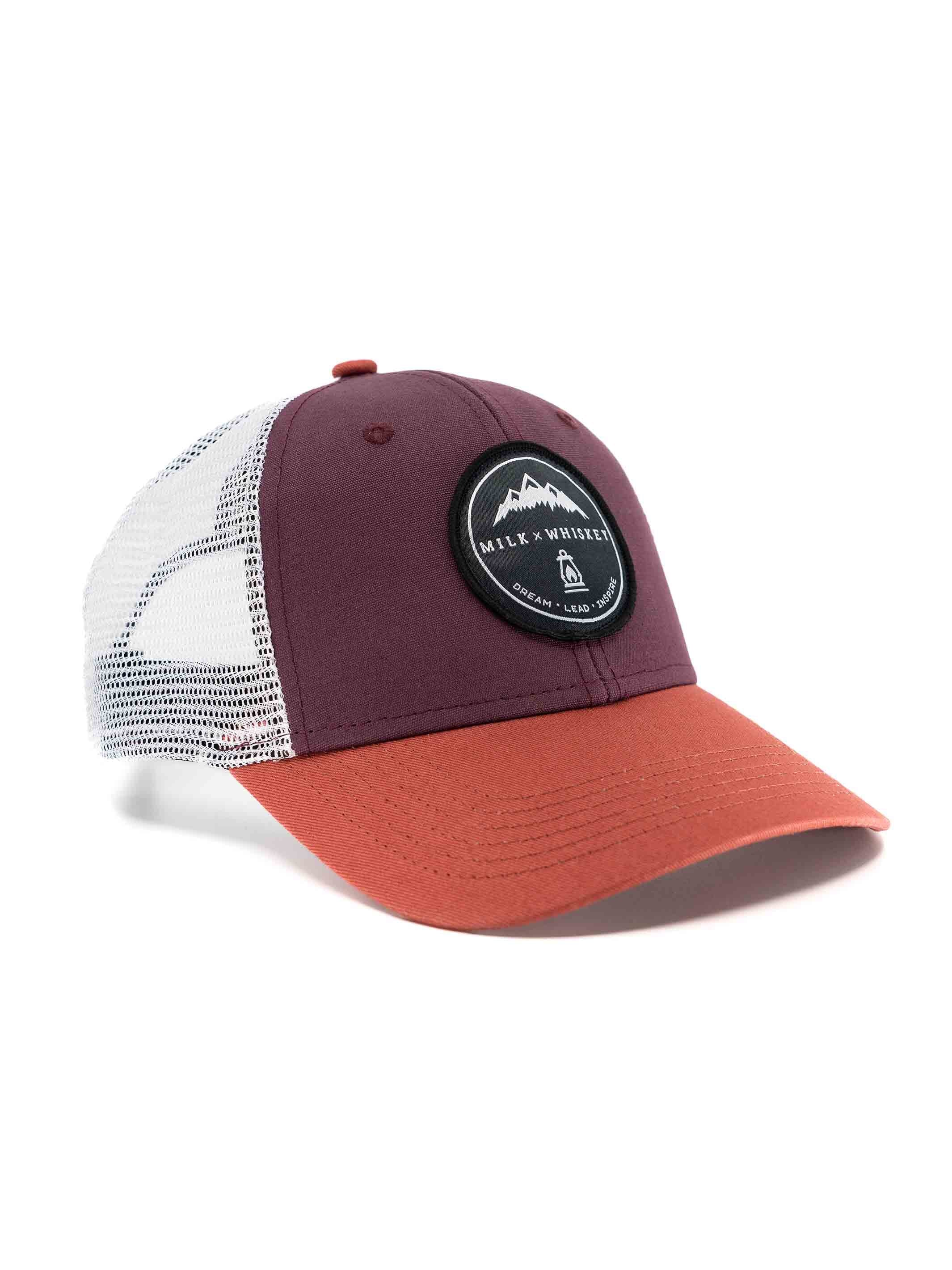 Milk X Whiskey - Guide Low Pro Trucker - Port Clay Patch Hat