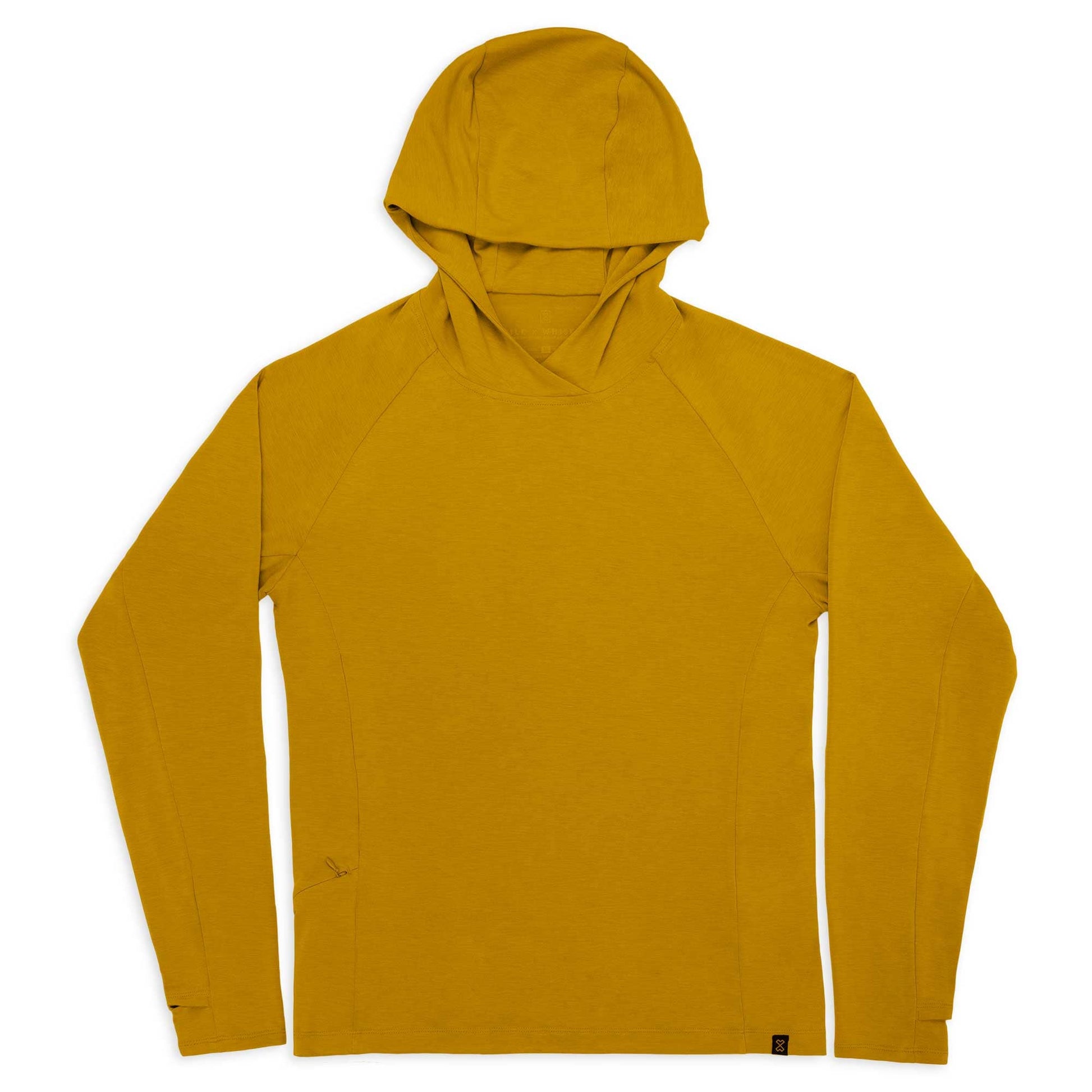 CHASER - Mens UV Hoodie - Mustard