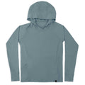 CHASER - Womens UV Hoodie - Medium Grey