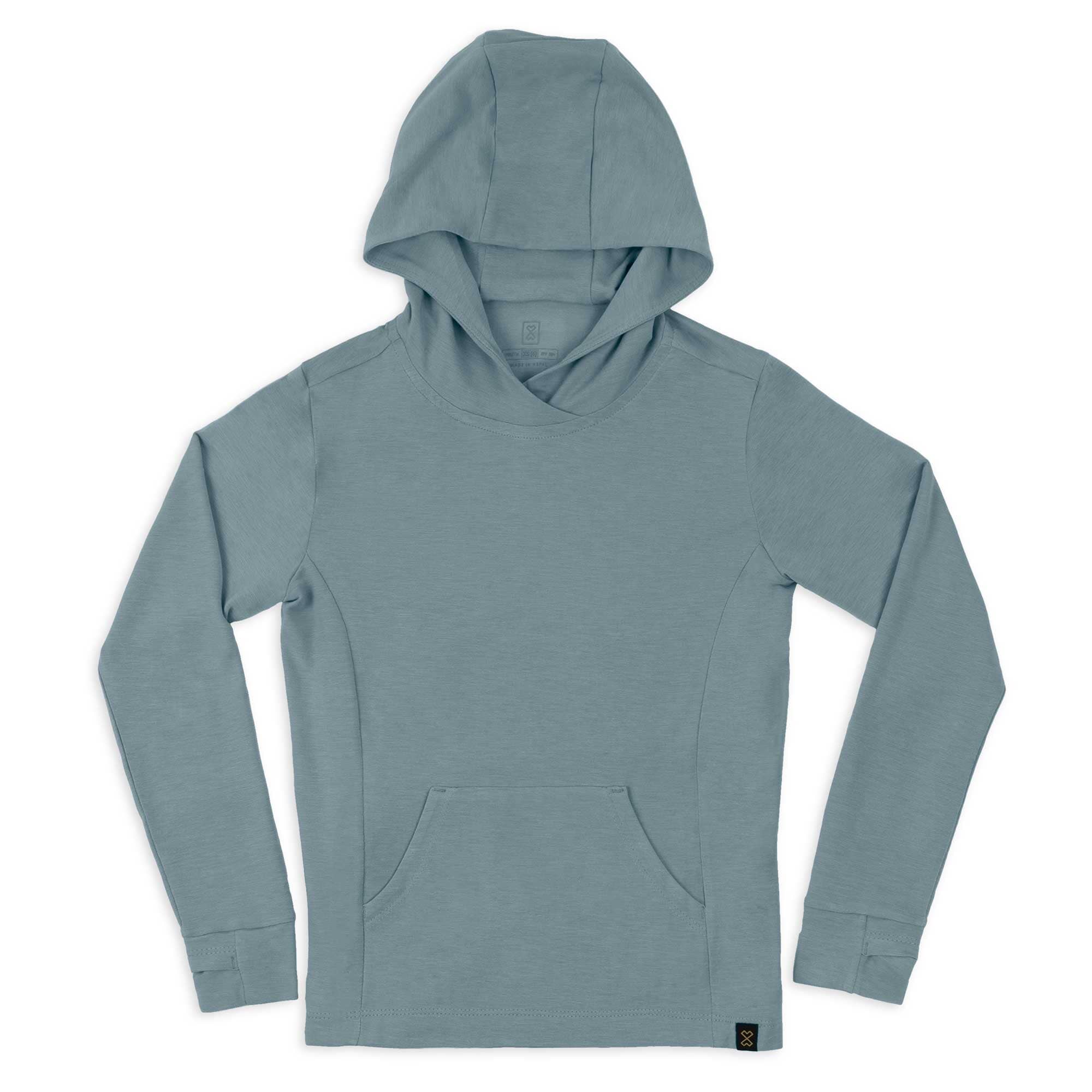 CHASER - Youth UV Hoodie - Medium Grey