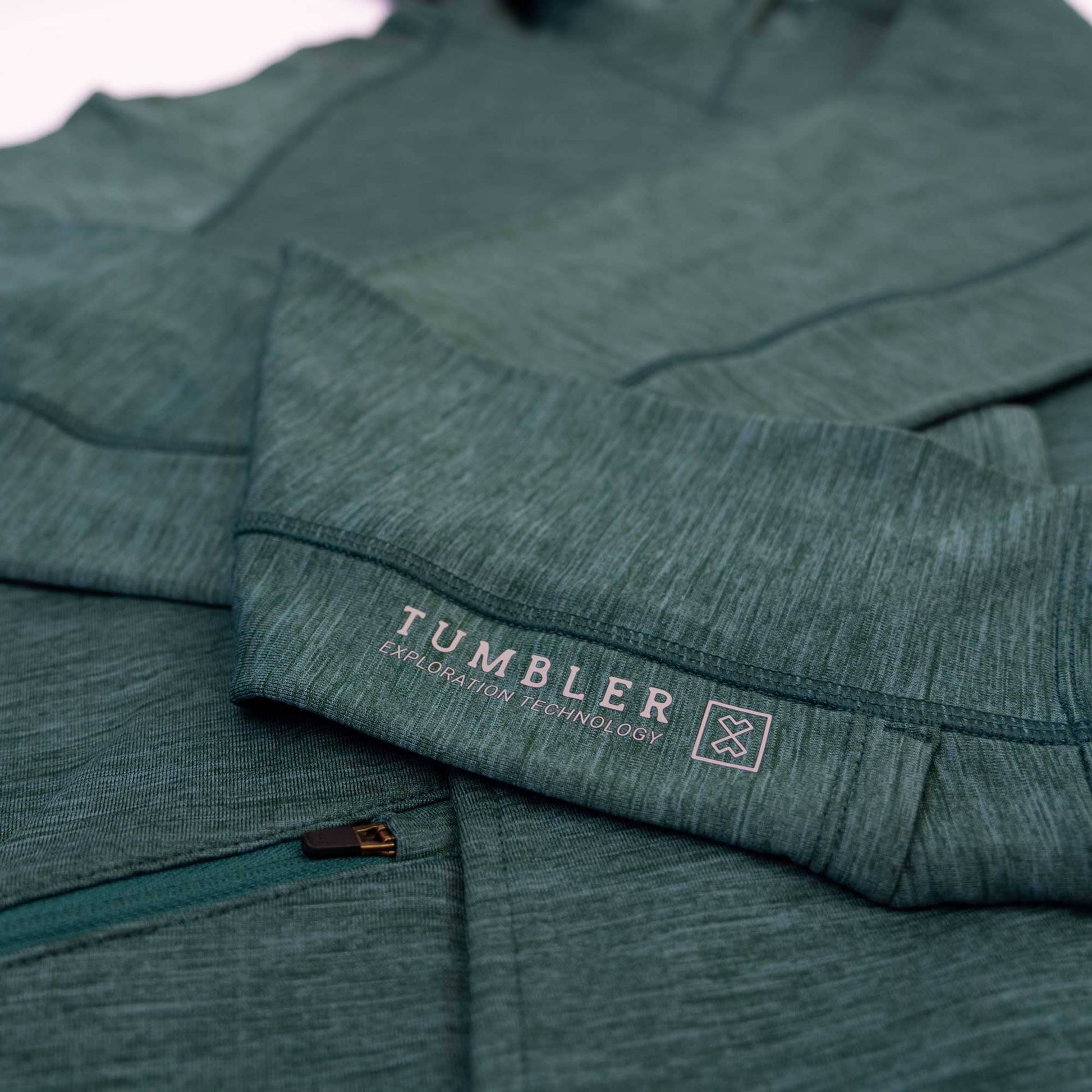 TUMBLER - Adult Micro Grid Fleece Hoodie 