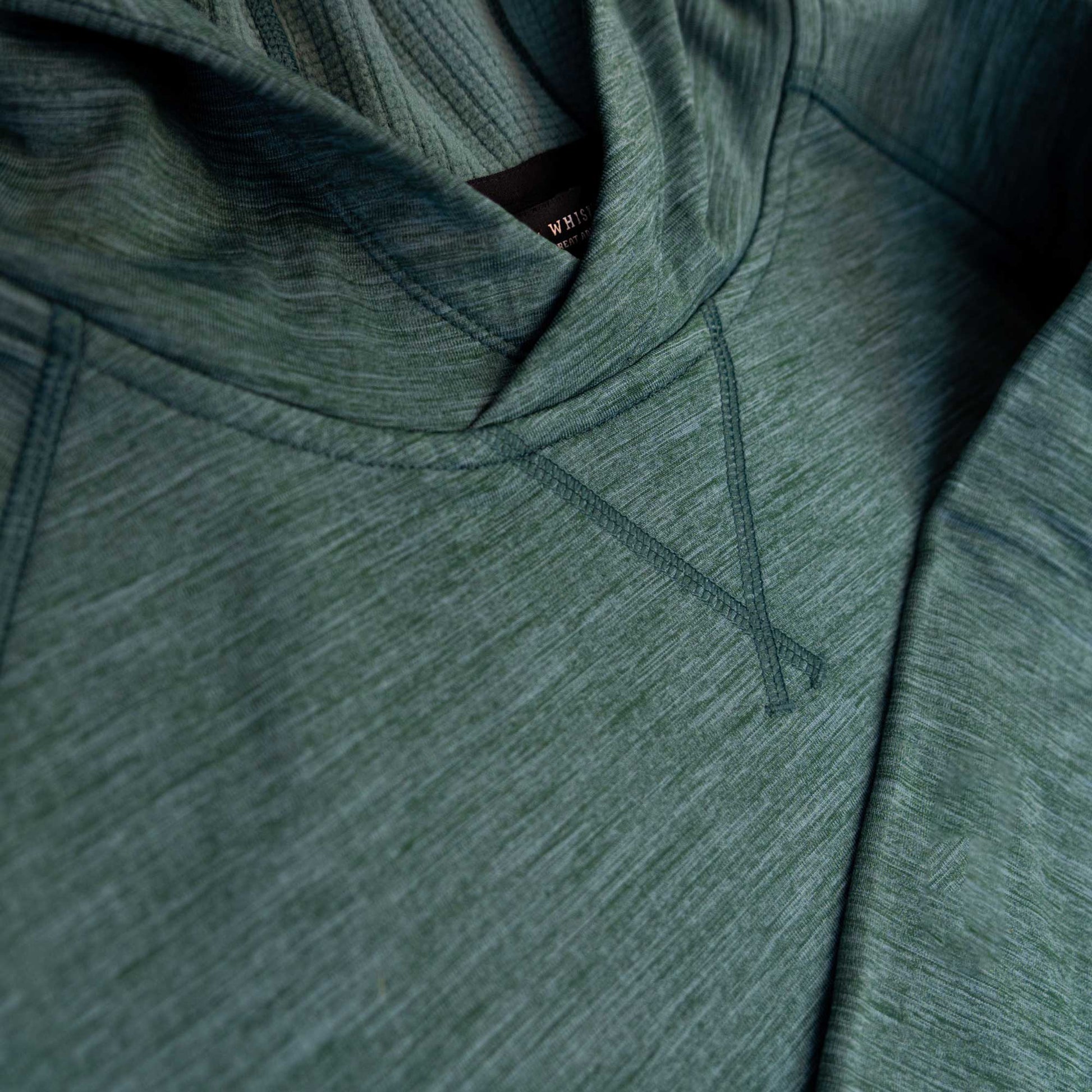 TUMBLER - Adult Grid Fleece Hoodie Milk x Whiskey 