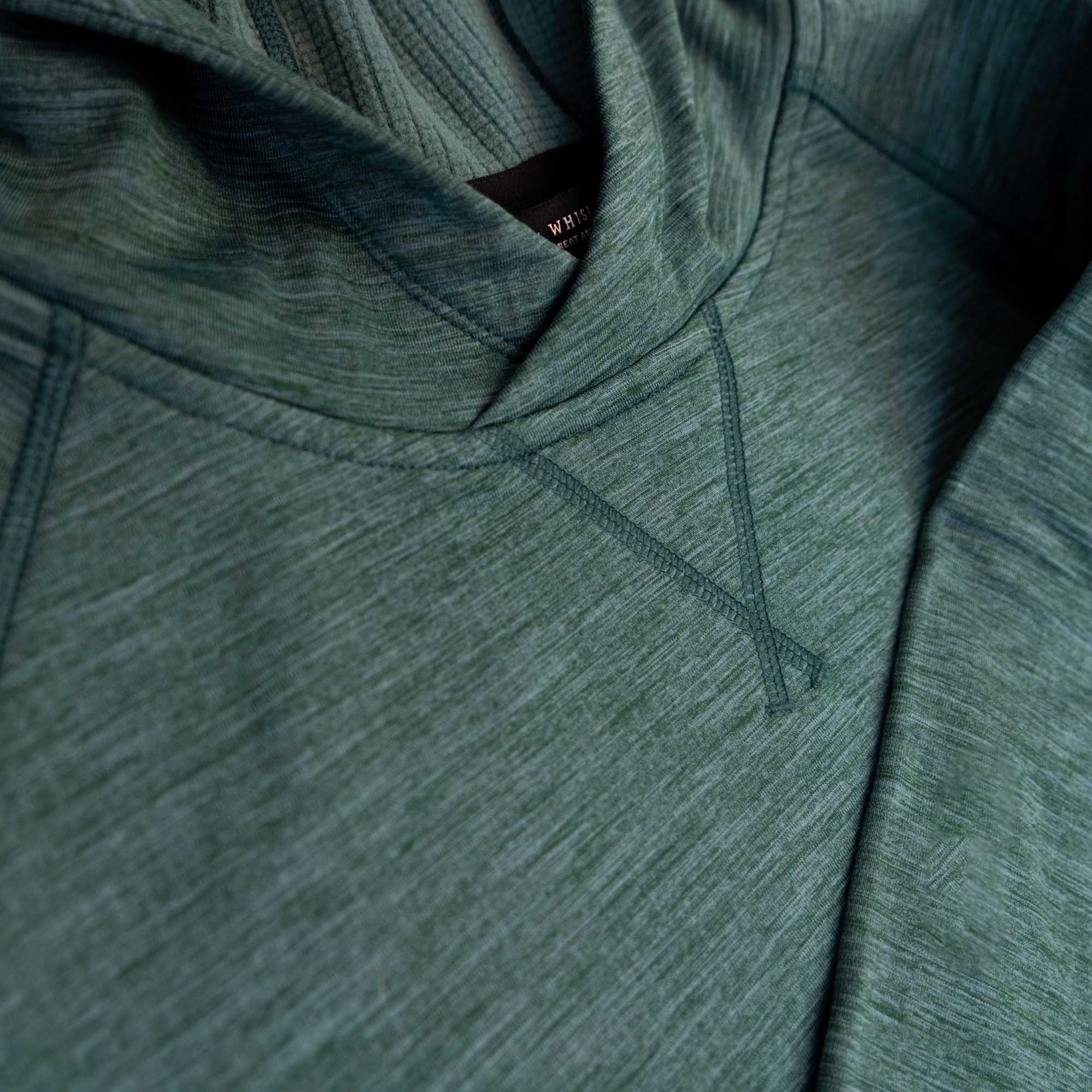 TUMBLER - Adult Grid Fleece Hoodie Milk x Whiskey 