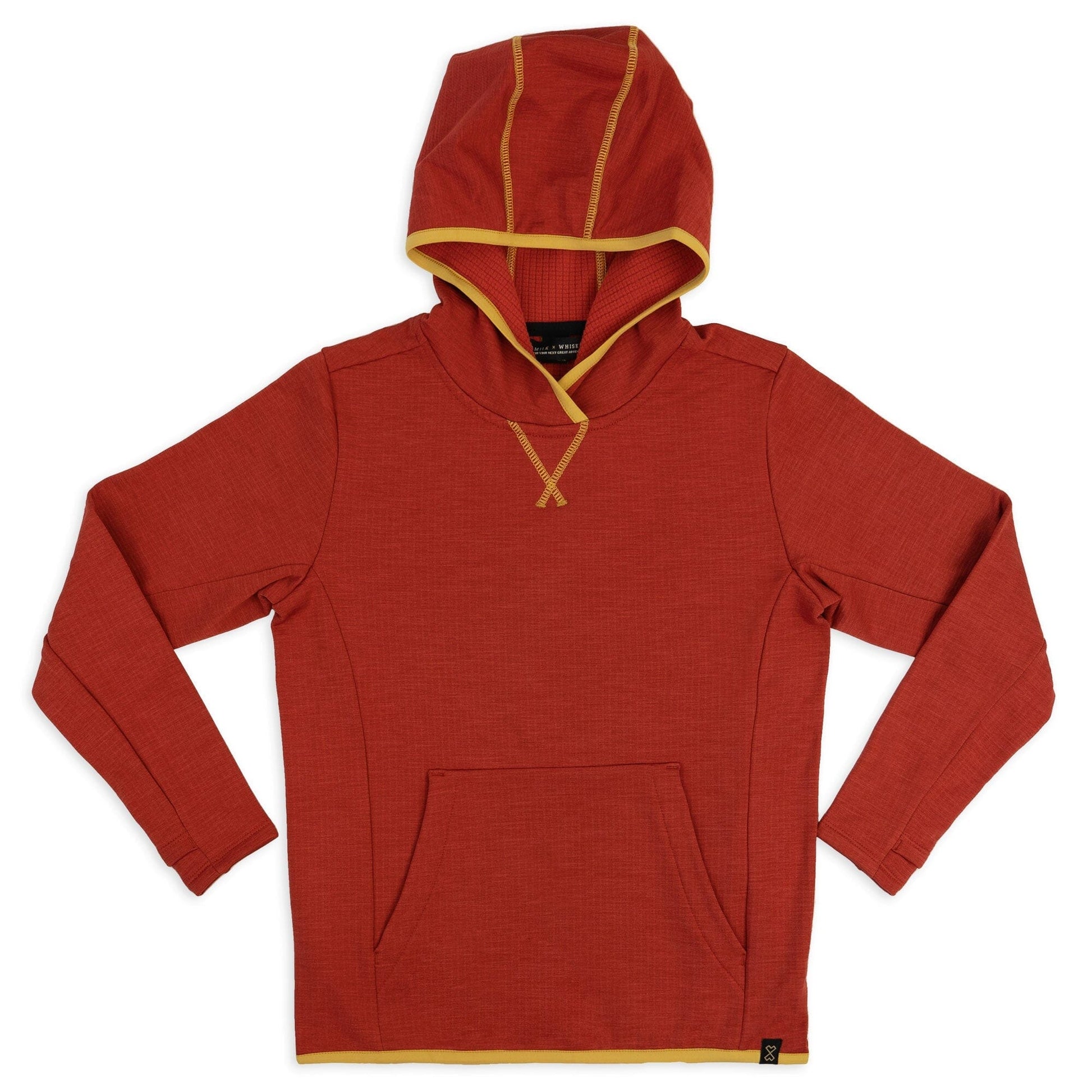 TUMBLER - Youth Mid Weight Micro Grid Fleece  Tech Hoodie - EMBER
