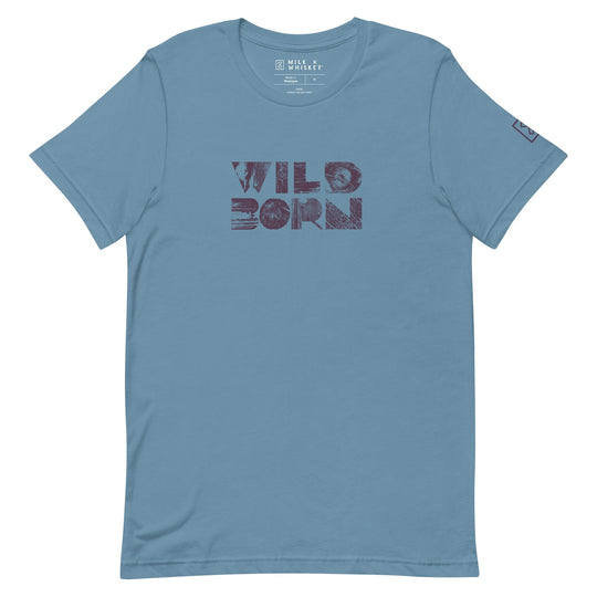 Wild Born - Mens Milk x Whiskey Steel Blue S 